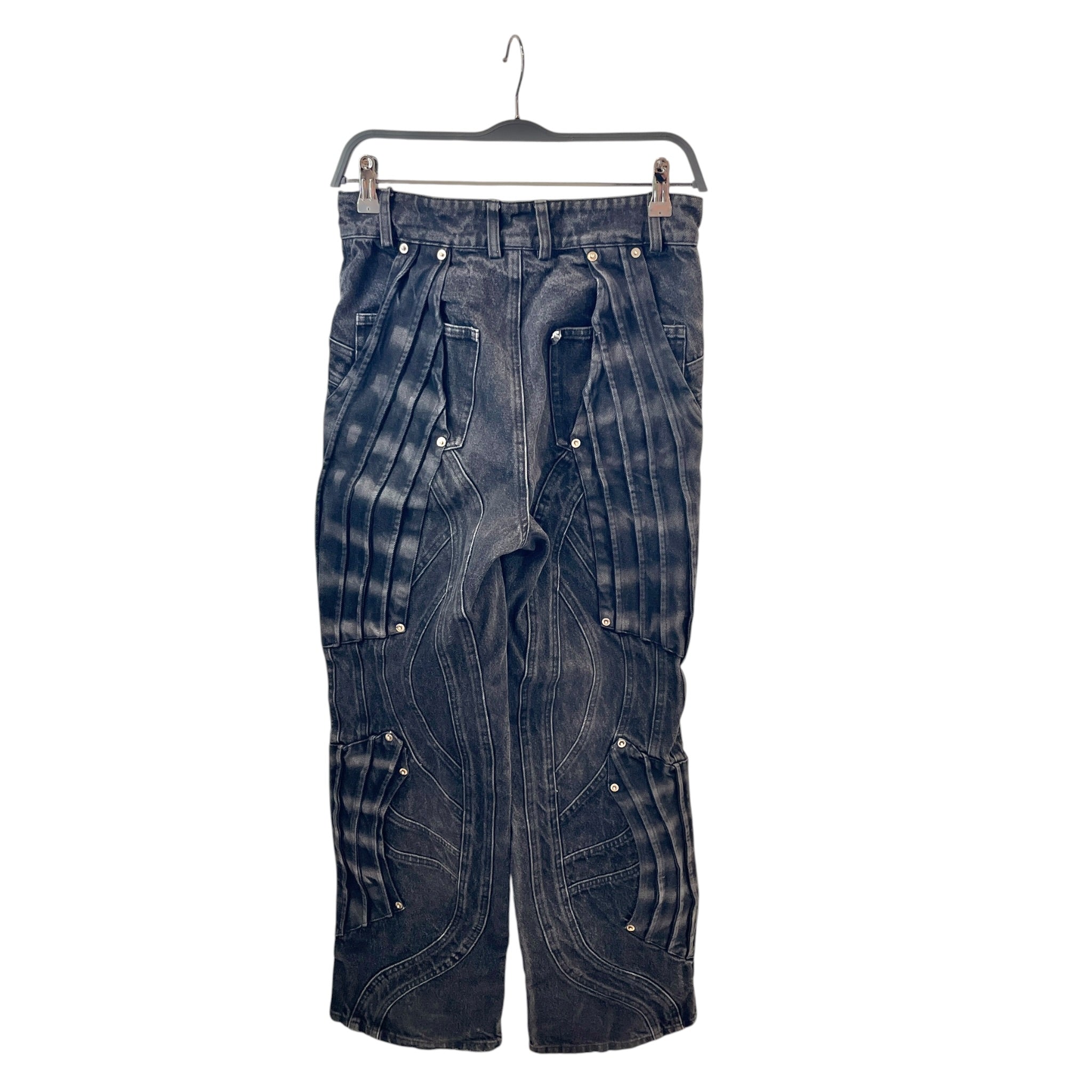 BAD SON/Pants/XS/Denim/BLK/ view 2