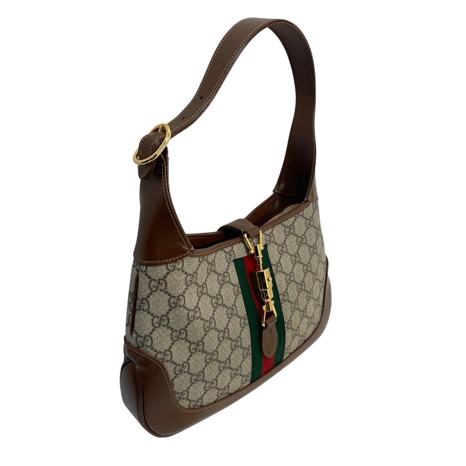 GUCCI/Hand Bag/Monogram/Leather/BRW/jackie 1961 supreme small view 3