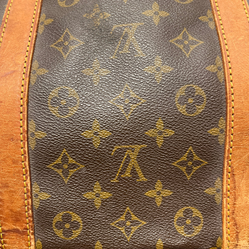 LOUIS VUITTON/Luggage/Monogram/BRW/leather luggage tag