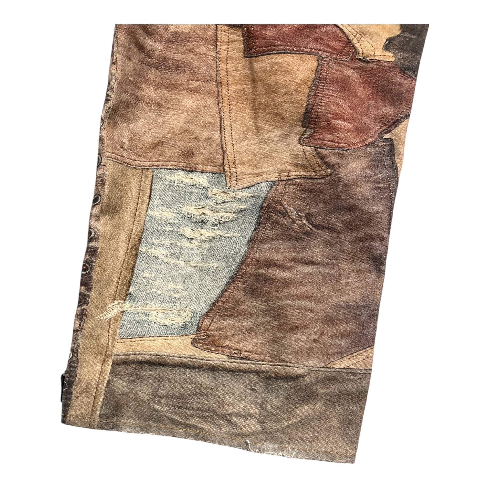 Acne Studios/Pants/50/Cotton/MLT/Graphic/TROMPE L'OEIL DISTRESS DENIM view 6