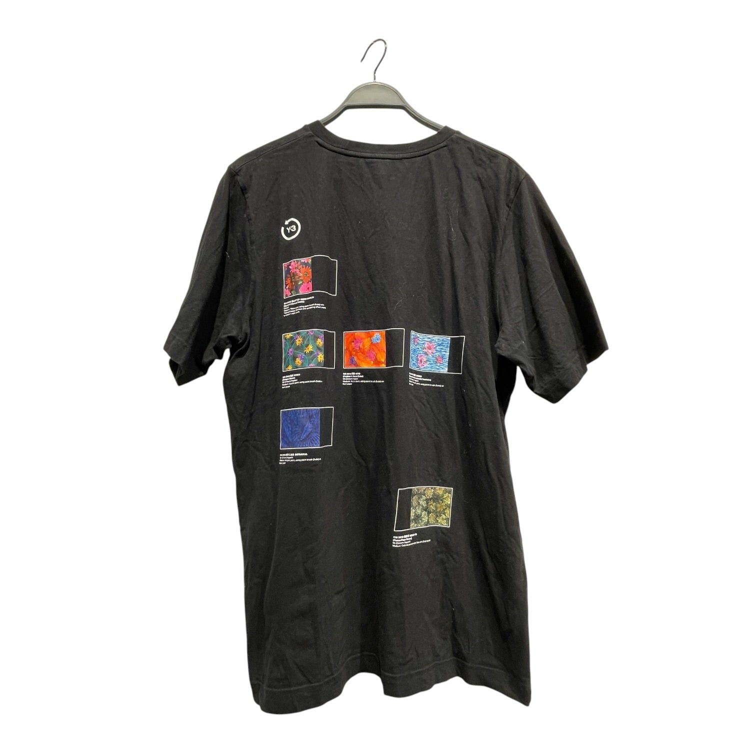 Y-3/T-Shirt/L/Cotton/BLK/Black Index 20th Anniversay view 1