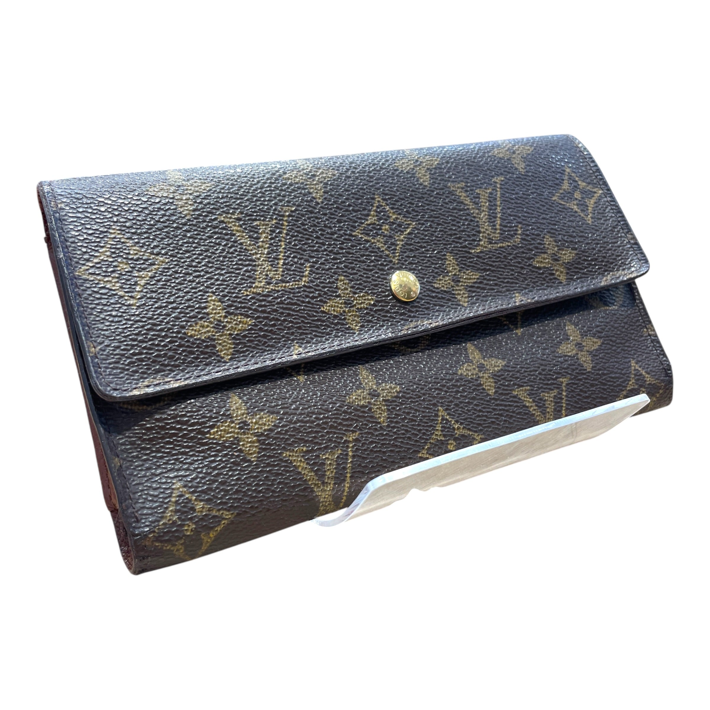 LOUIS VUITTON/Long Wallet/Monogram/Leather/BRW/L's/Sarah Wallet SD0032 view 1