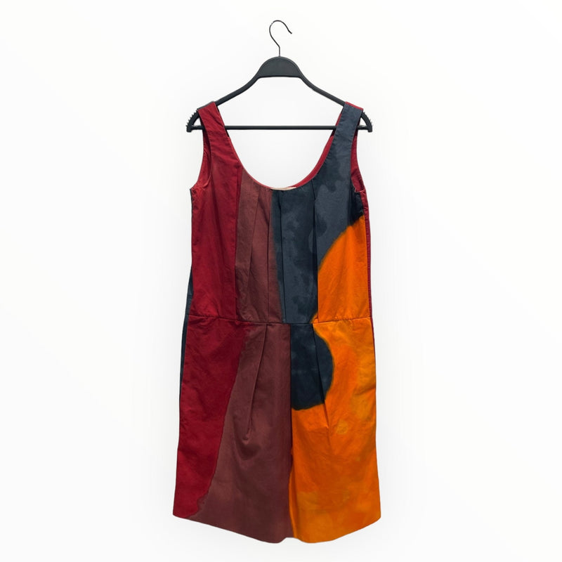 MARNI/SL Dress/38/Cotton/MLT/COLOR BLOCK