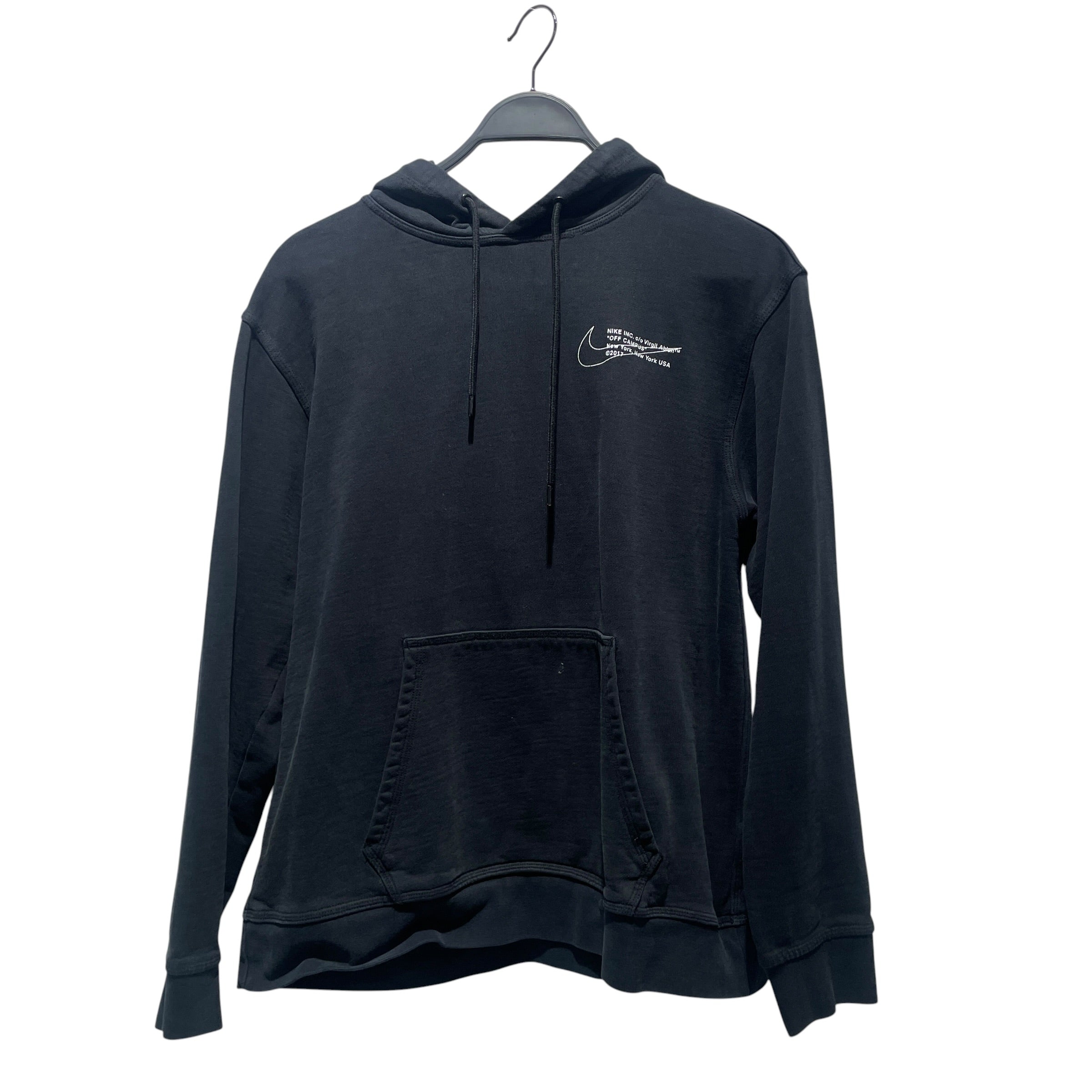 NIKE/OFF-WHITE/Hoodie/M/Cotton/BLK/ view 1