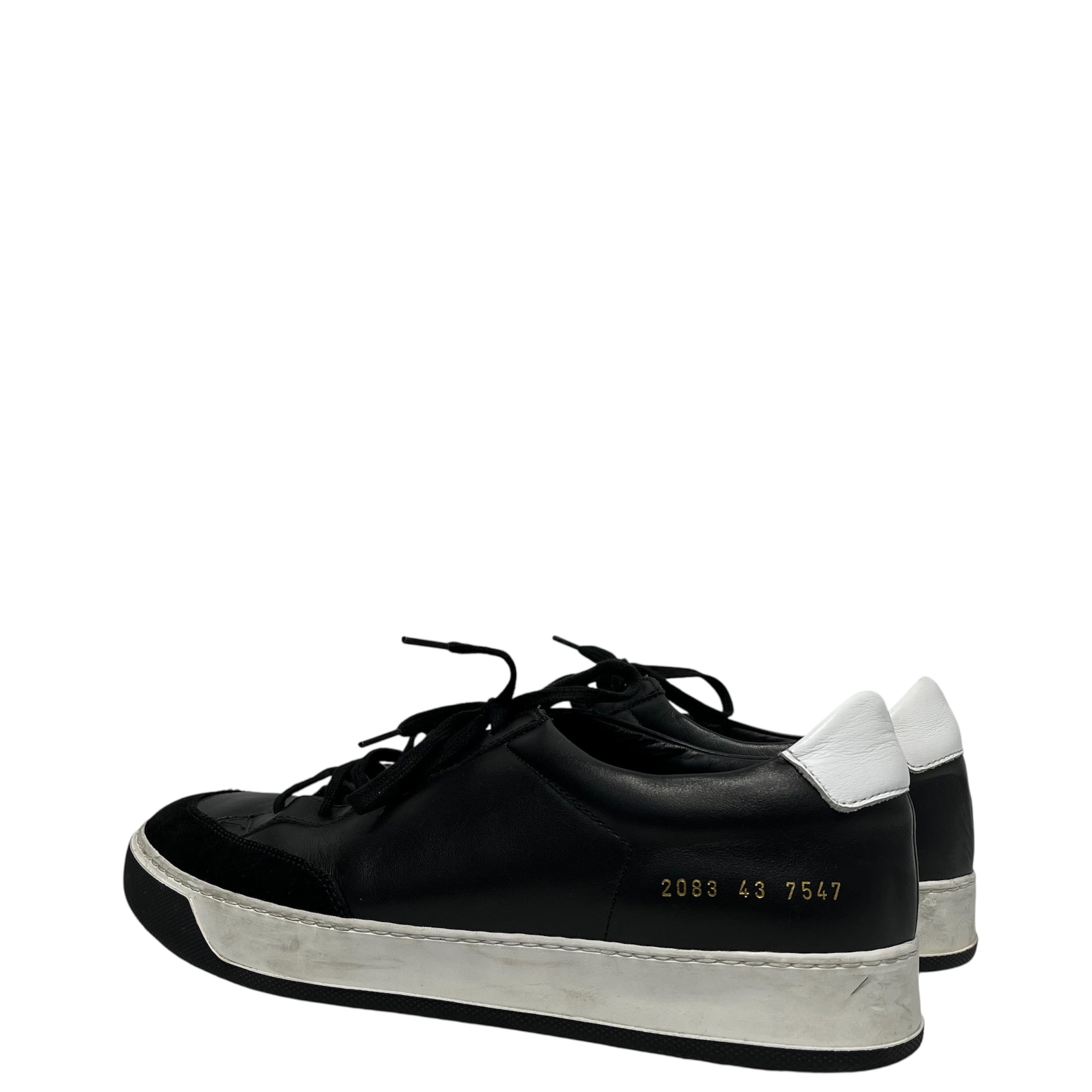 COMMON PROJECTS/Low-Sneakers/EU 43/Leather/BLK/ view 2