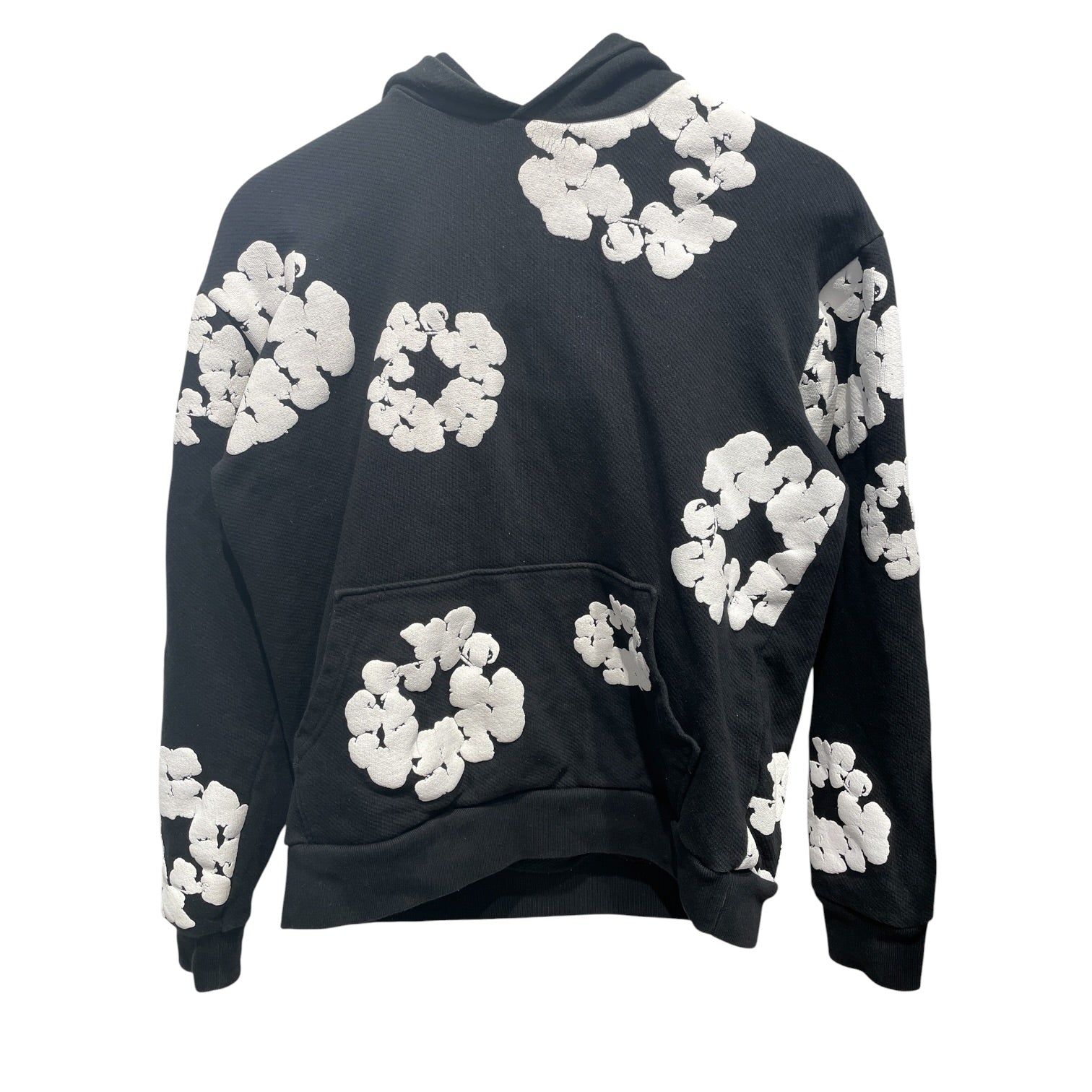 DENIM TEARS/Hoodie/S/Cotton/BLK/Black Denim Tears Hoodie view 1