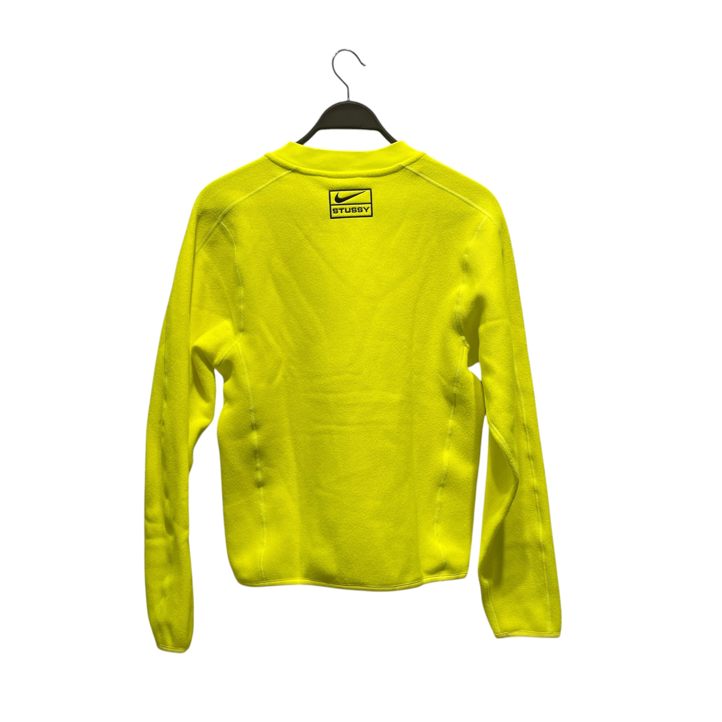 NIKE/STUSSY/Sweater/S/Cotton/YEL/NIKE X STUSSY NEON YELLOW view 2