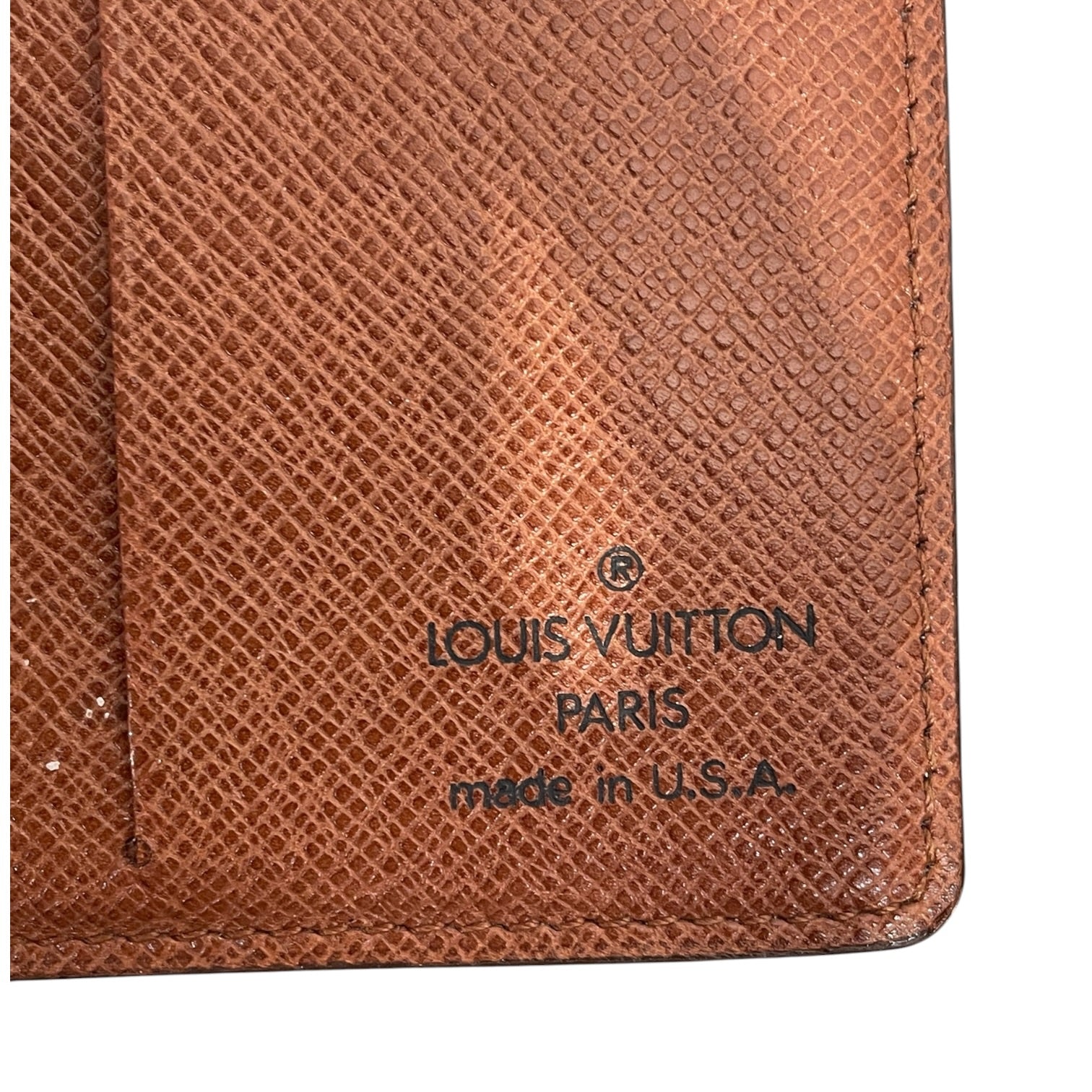 LOUIS VUITTON/Bifold Wallet/Monogram/Leather/BRW/L's/BIFOLD MONOGRAM W ZIPPER view 4