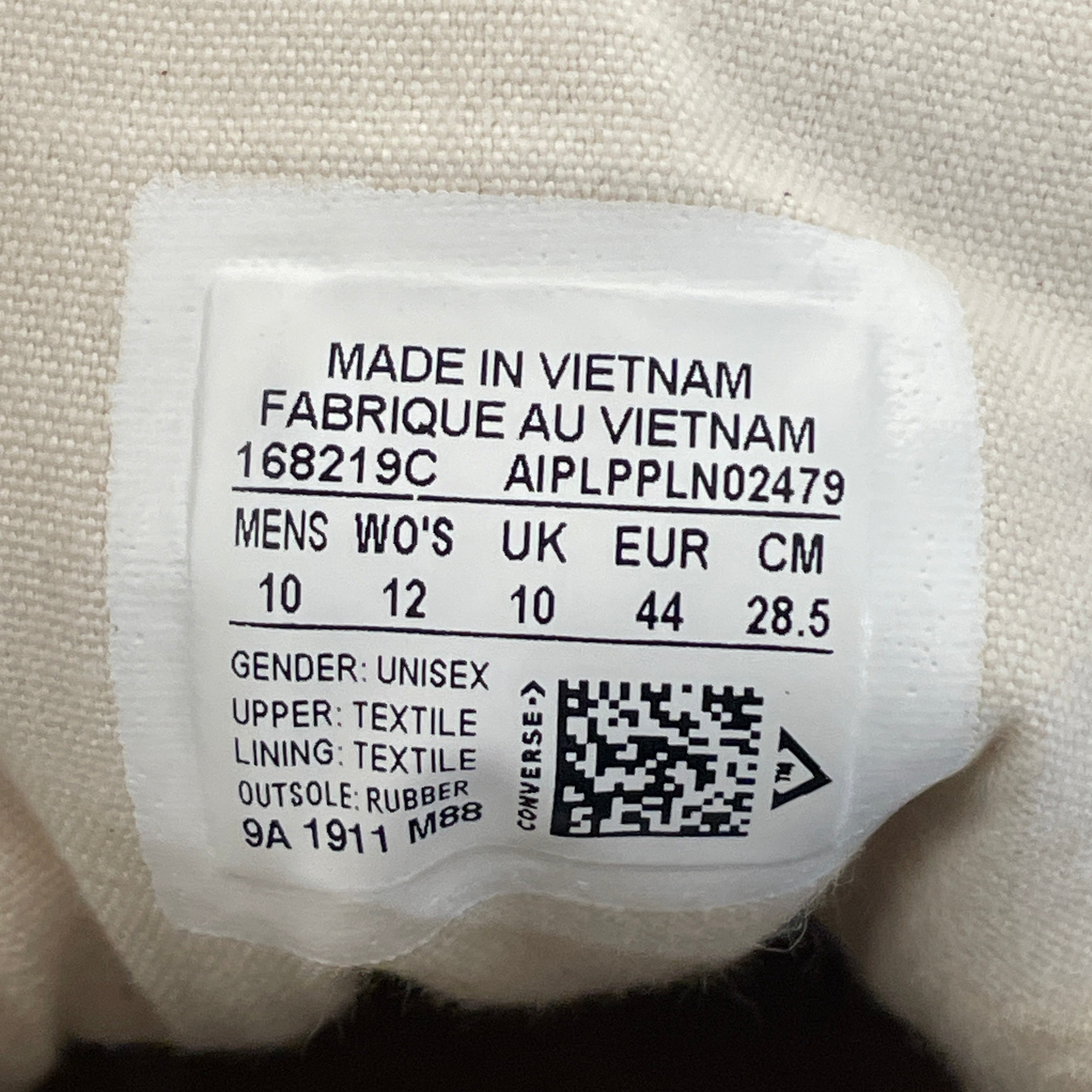 CONVERSE/FEAR OF GOD/Hi-Sneakers/US 12/Cotton/GRY/ view 5