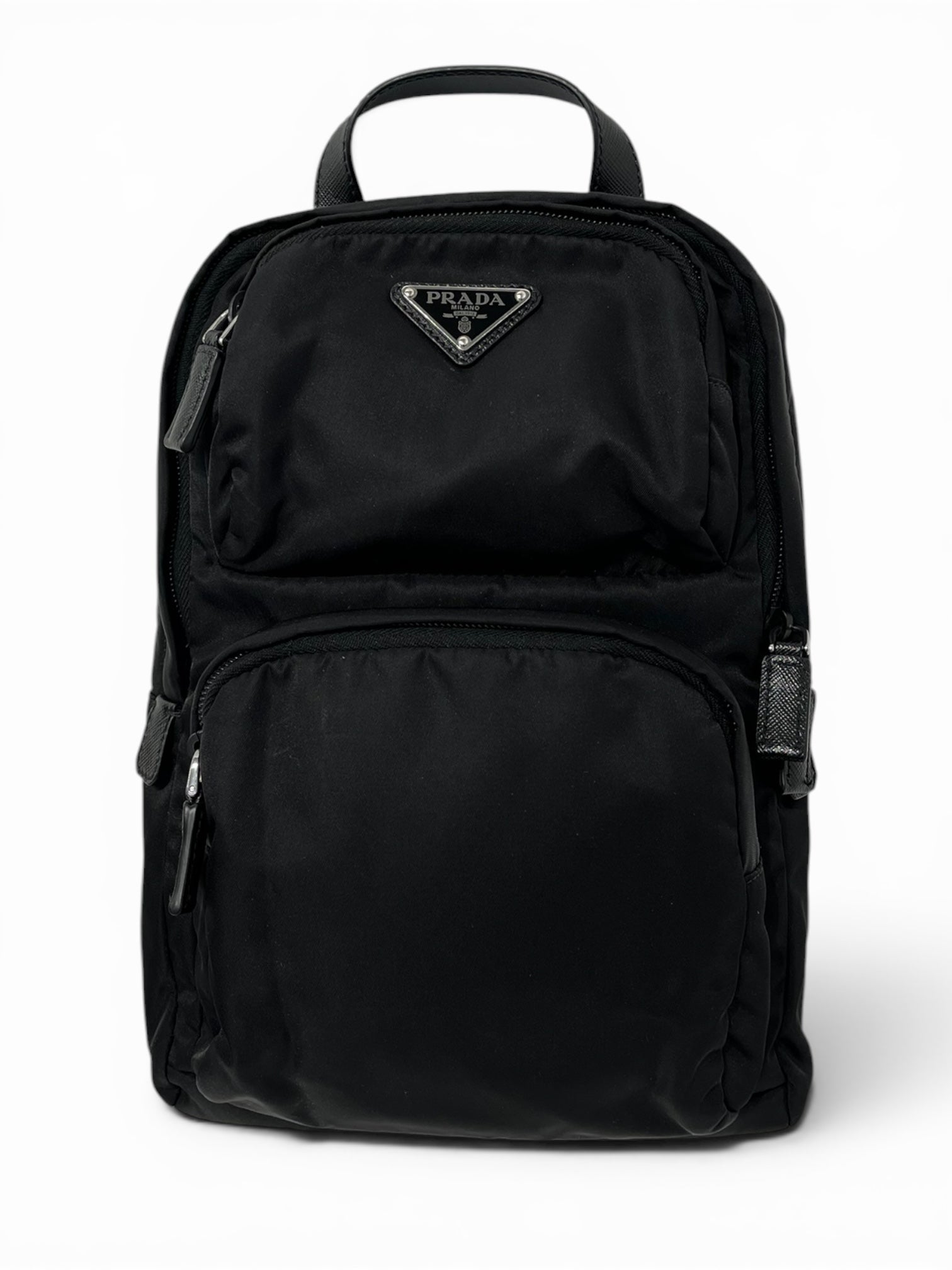 PRADA/Cross Body Bag/Nylon/BLK/SLING BAG view 1
