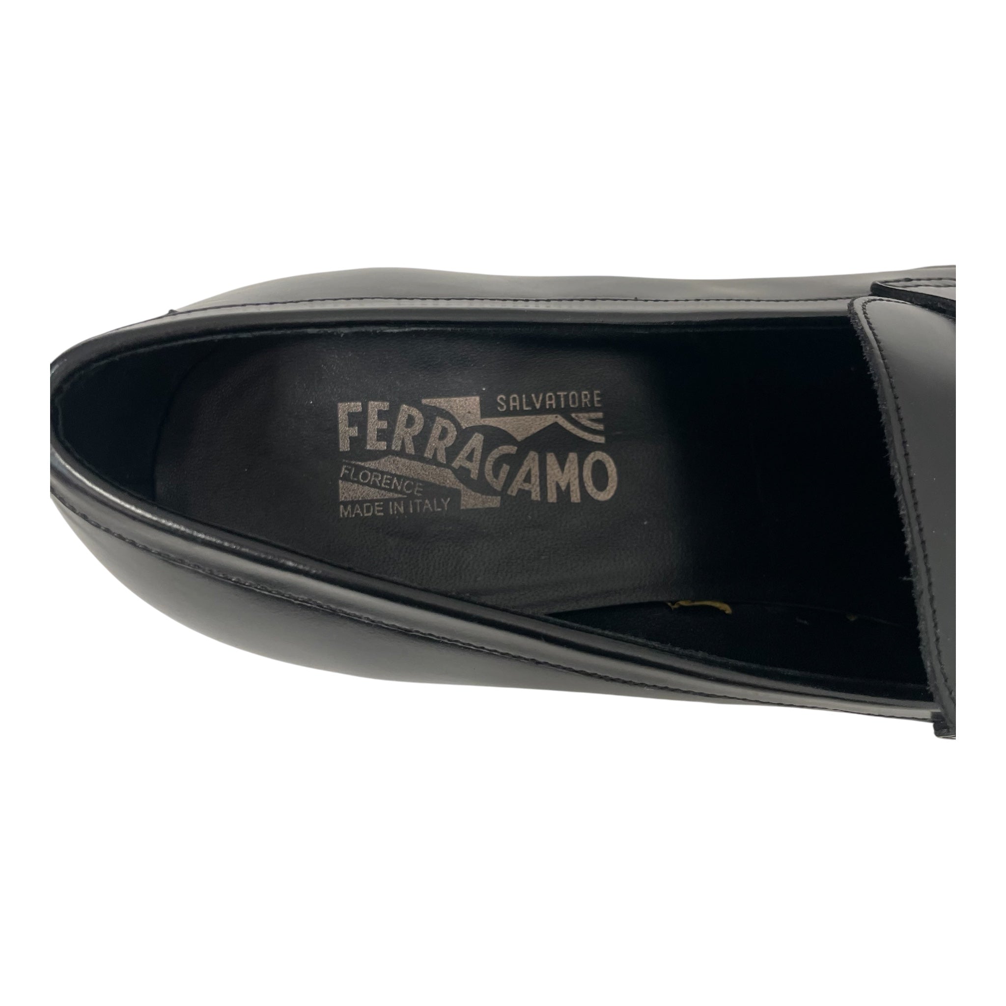 Salvatore Ferragamo/Loafers/US 12/Leather/BLK/ view 5