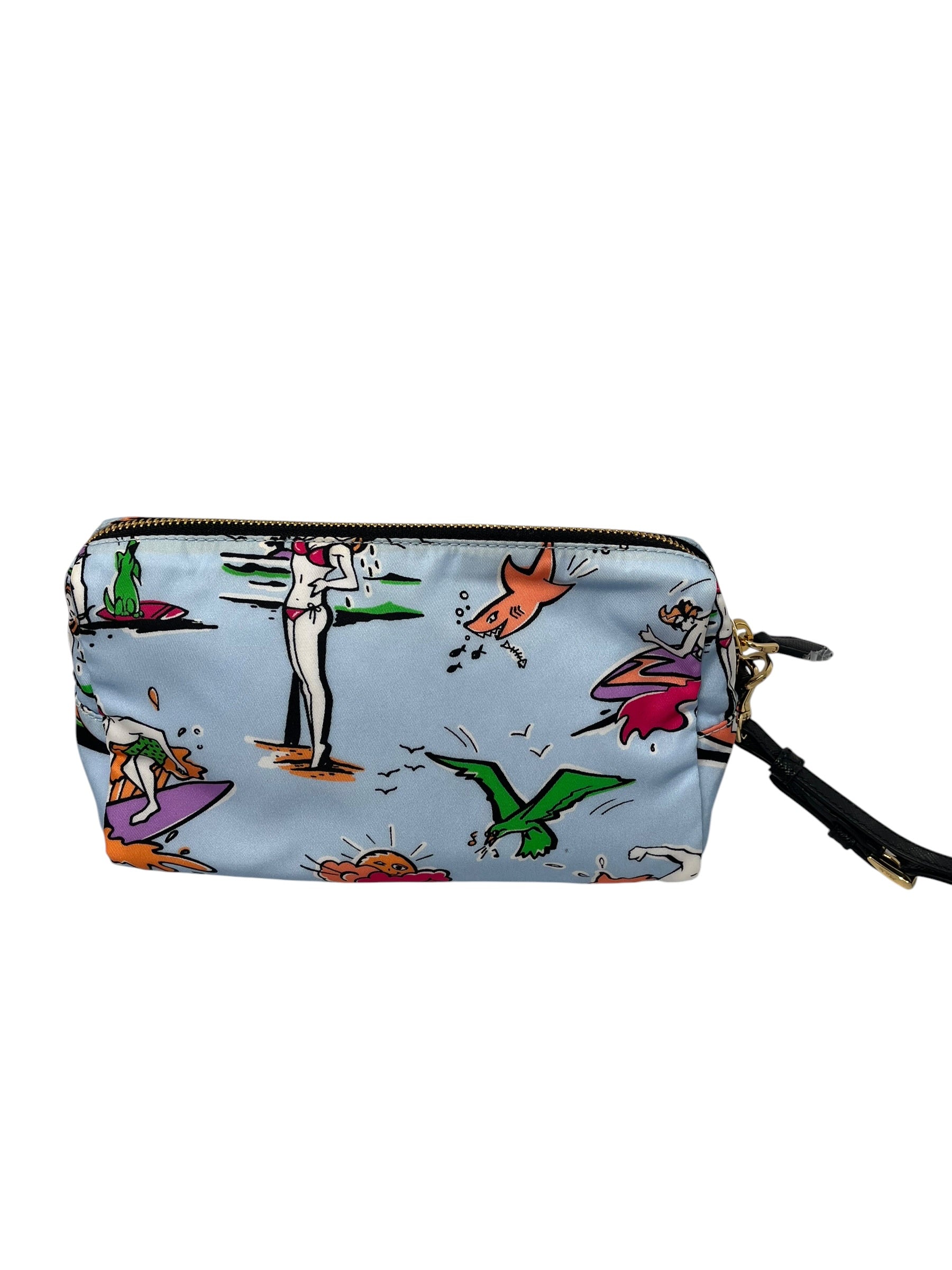 PRADA/Pouch/Graphic/Nylon/BLU/SURFER BIRD BAG view 3
