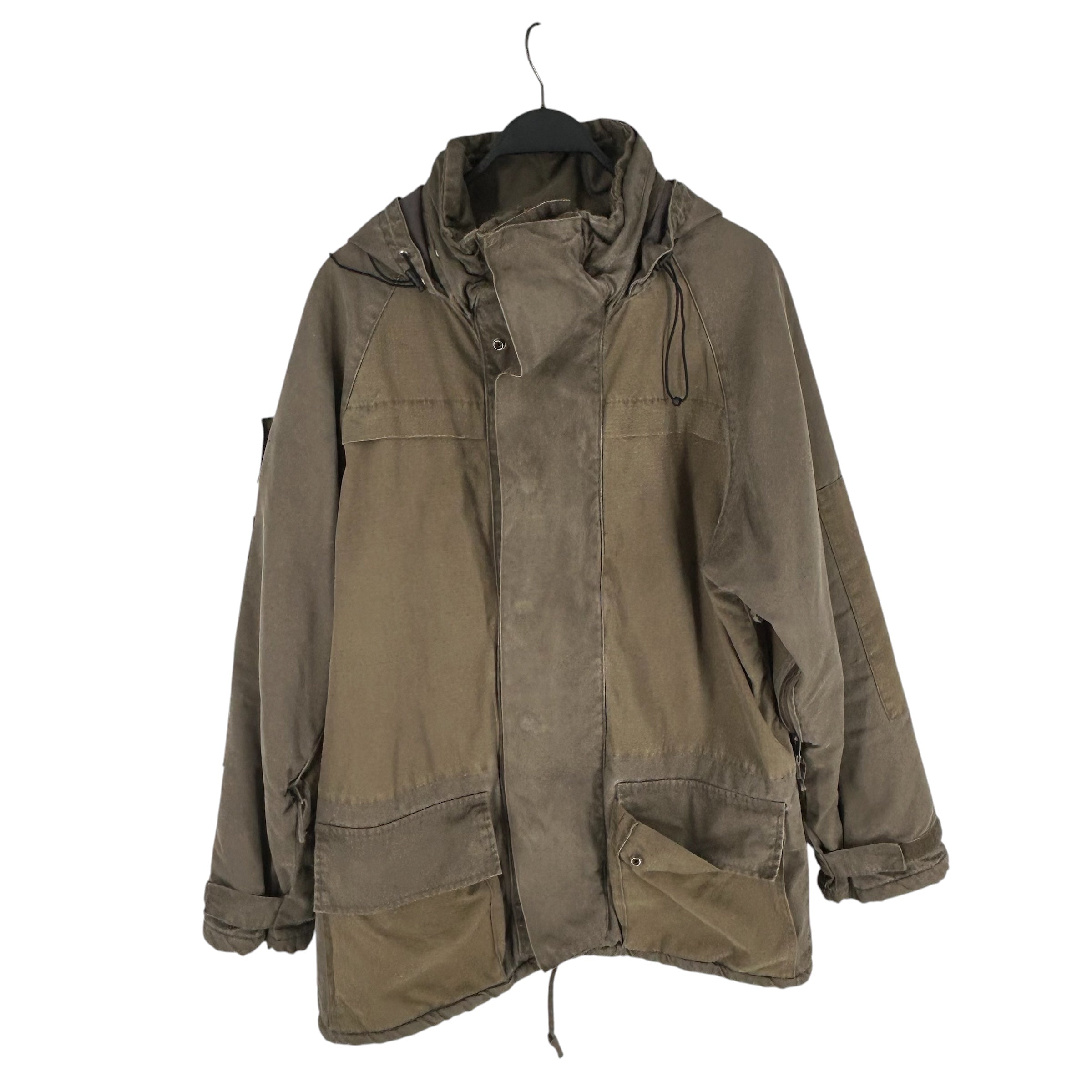 STUSSY/Jacket/L/Cotton/KHK/ view 1