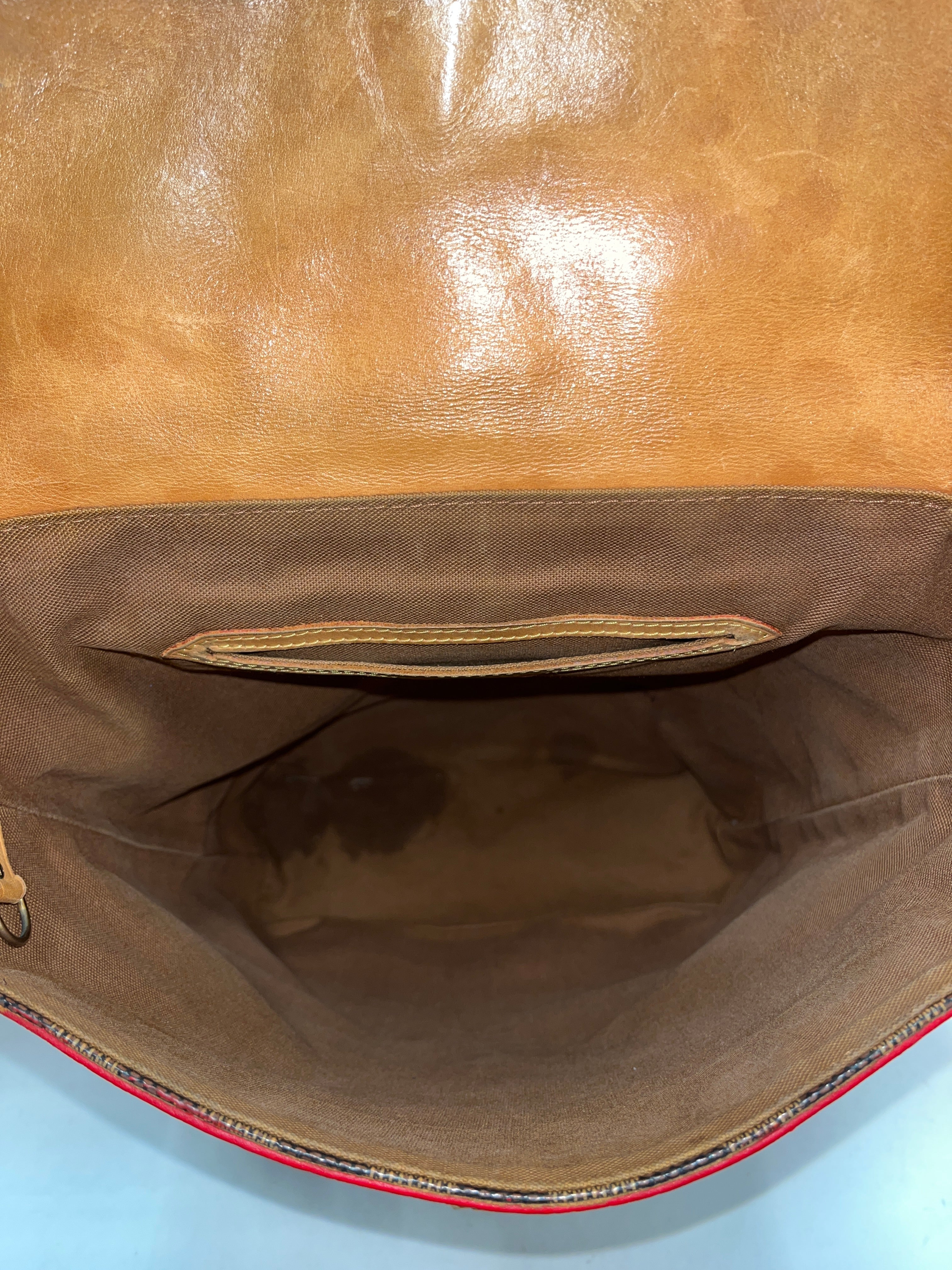 LOUIS VUITTON/Backpack/Leather/RED/SOHO BACKPACK view 5
