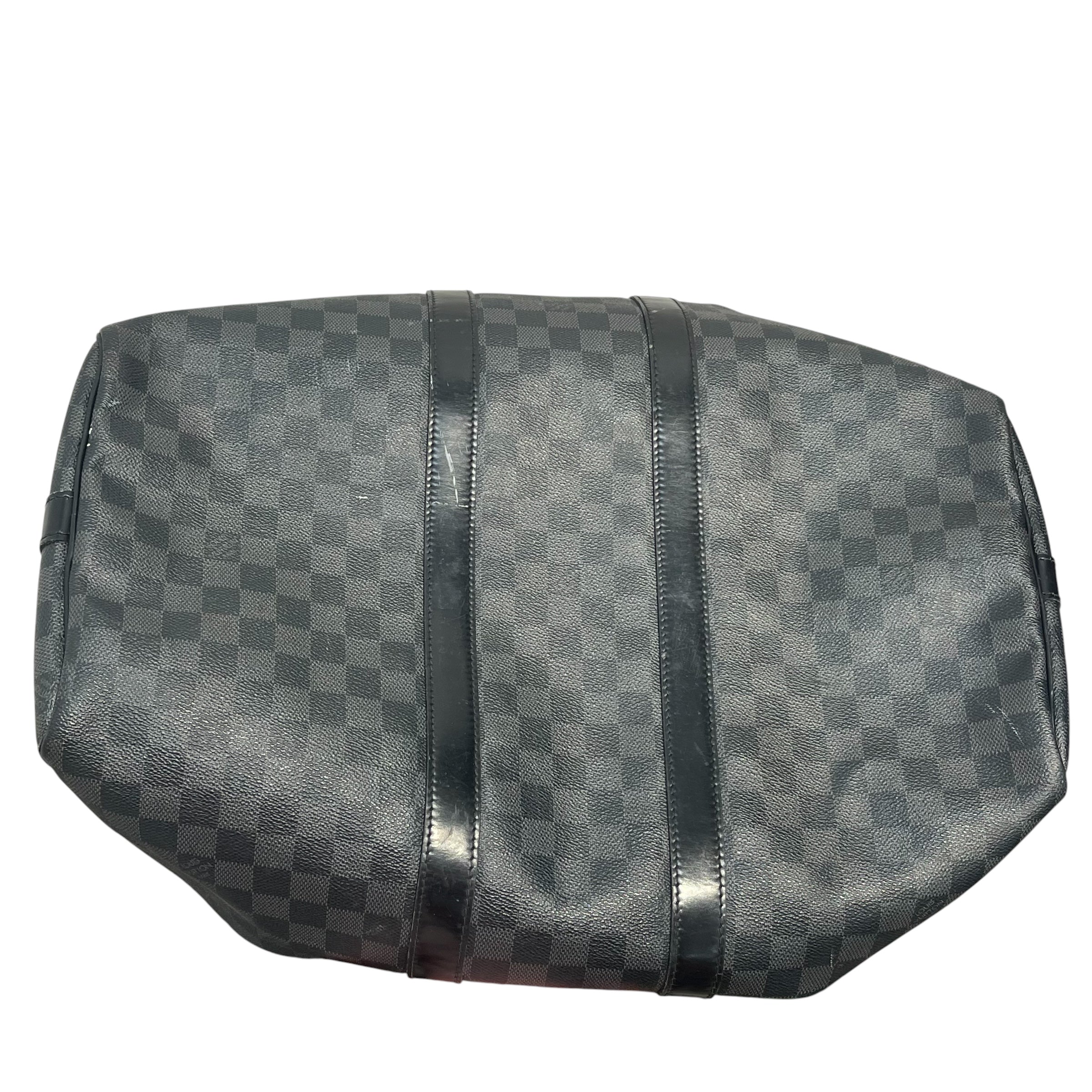 LOUIS VUITTON/Luggage/Monogram/GRY/Damier Graphite Keepall Bandou view 10