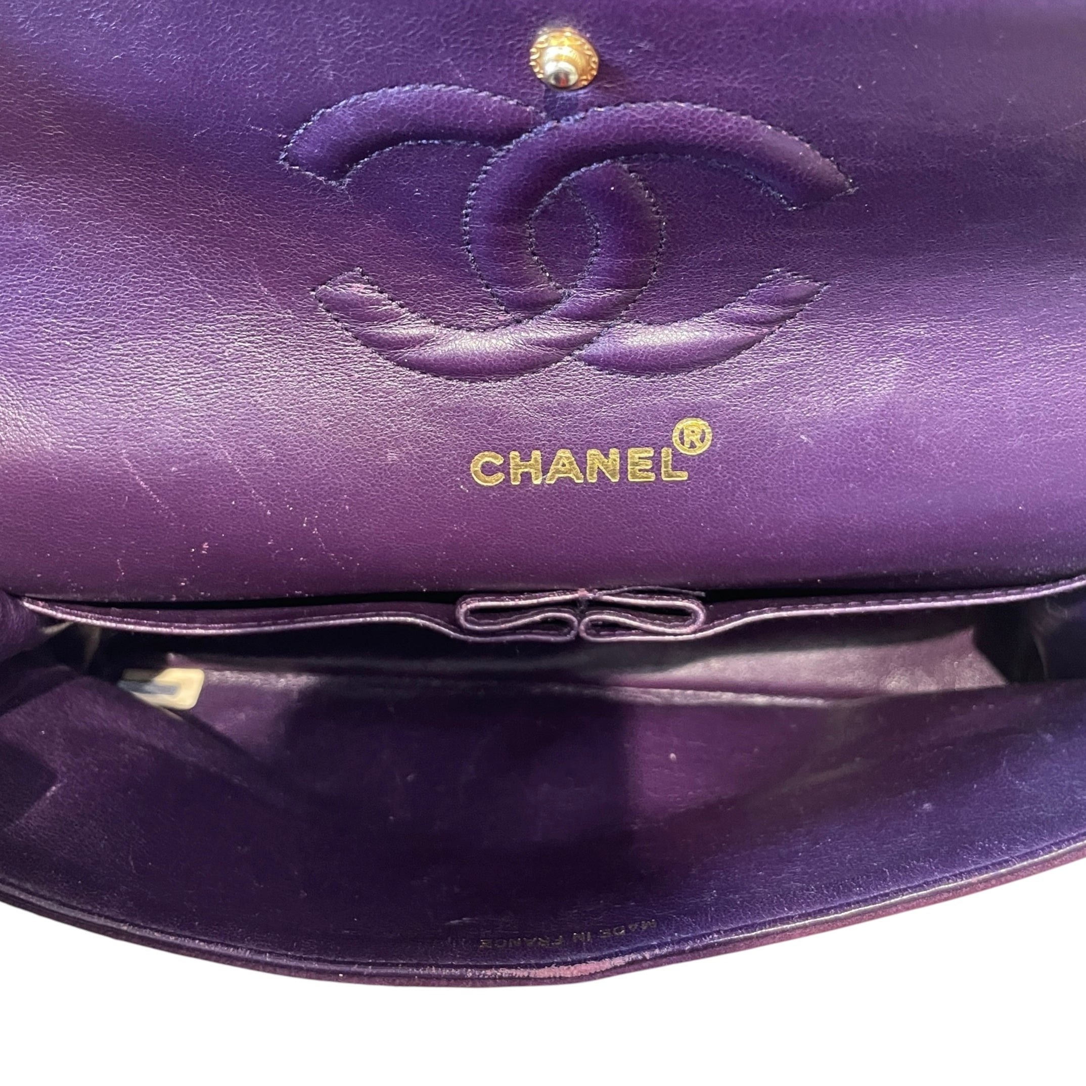 CHANEL/Cross Body Bag/Suede/PPL/CHANEL SOUPLISSIMO view 6