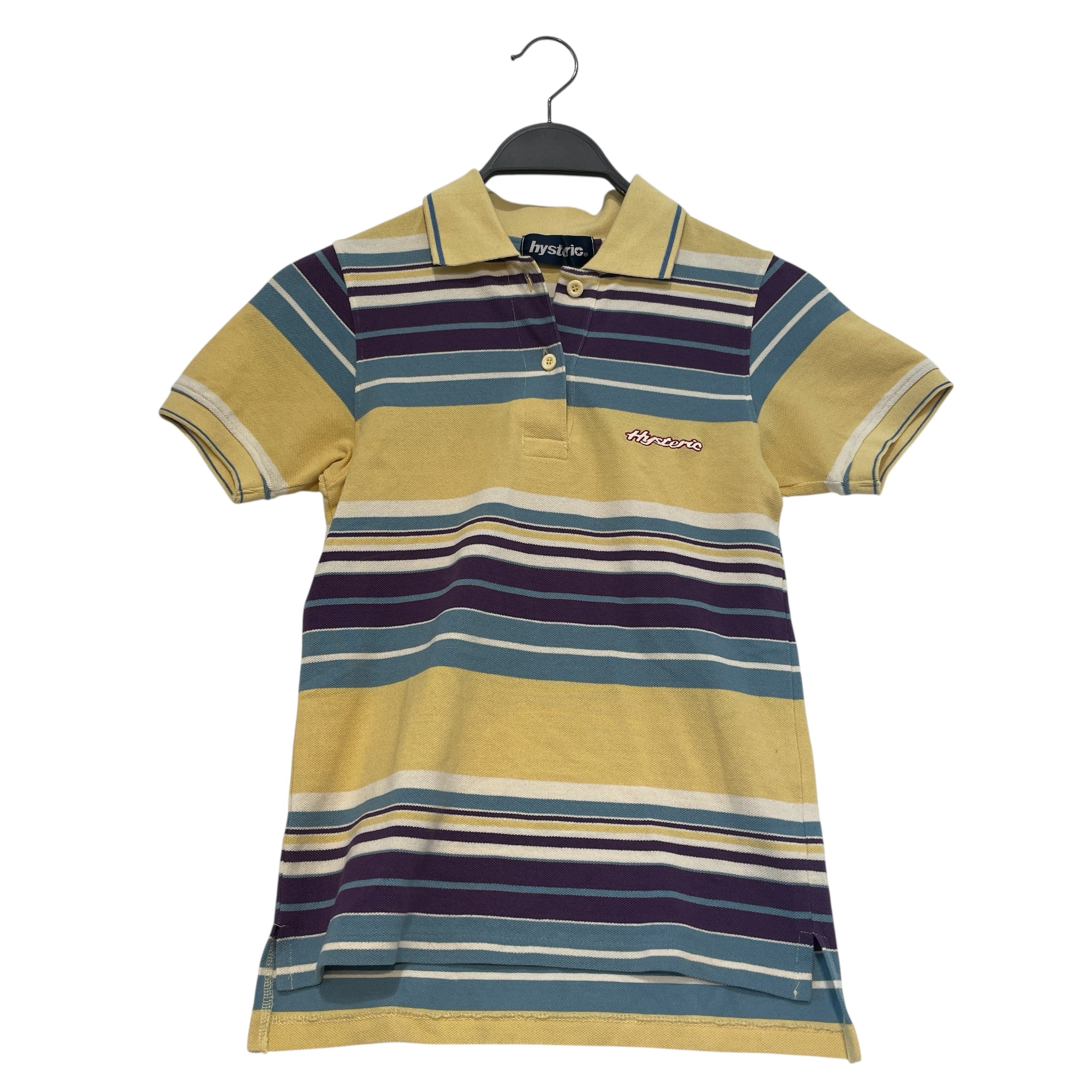 HYSTERIC GLAMOUR/Polo Shirt/Cotton/MLT/Stripe/Polo view 1