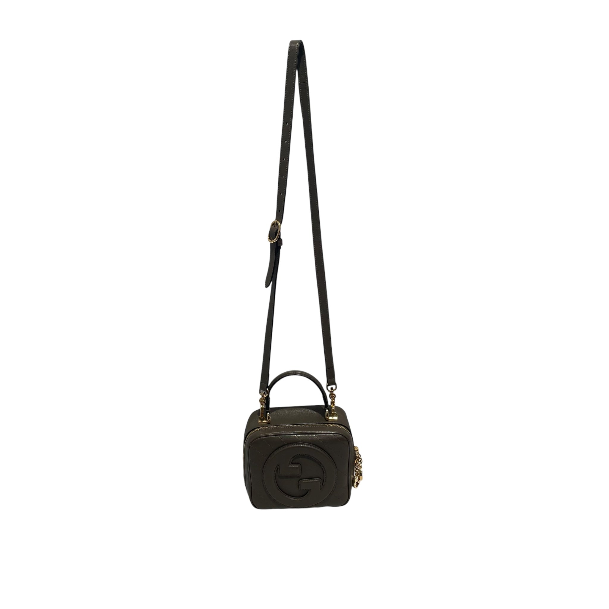 GUCCI/Cross Body Bag/Leather/GRN/Blondie 744434 view 1