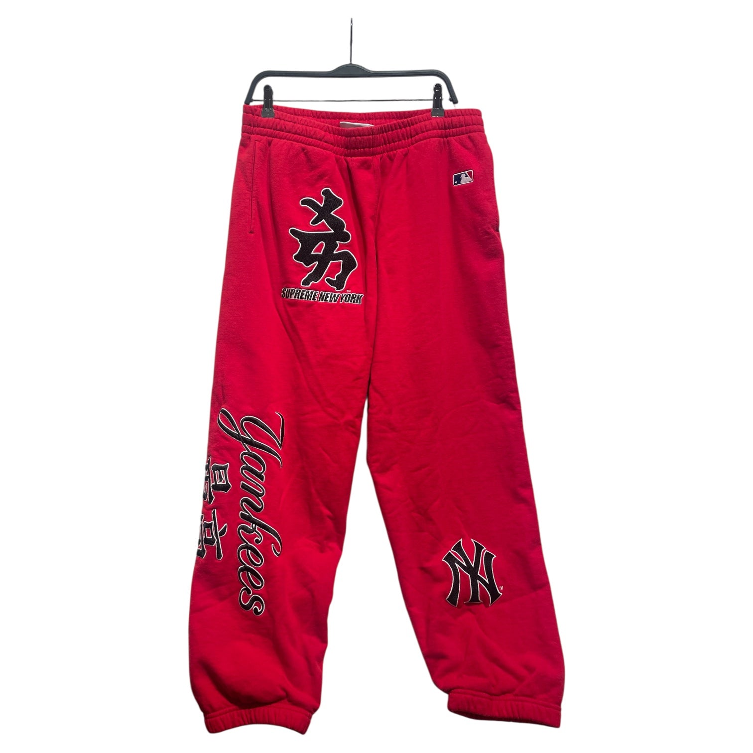 Supreme/Pants/L/Cotton/RED/Graphic/MLB view 1