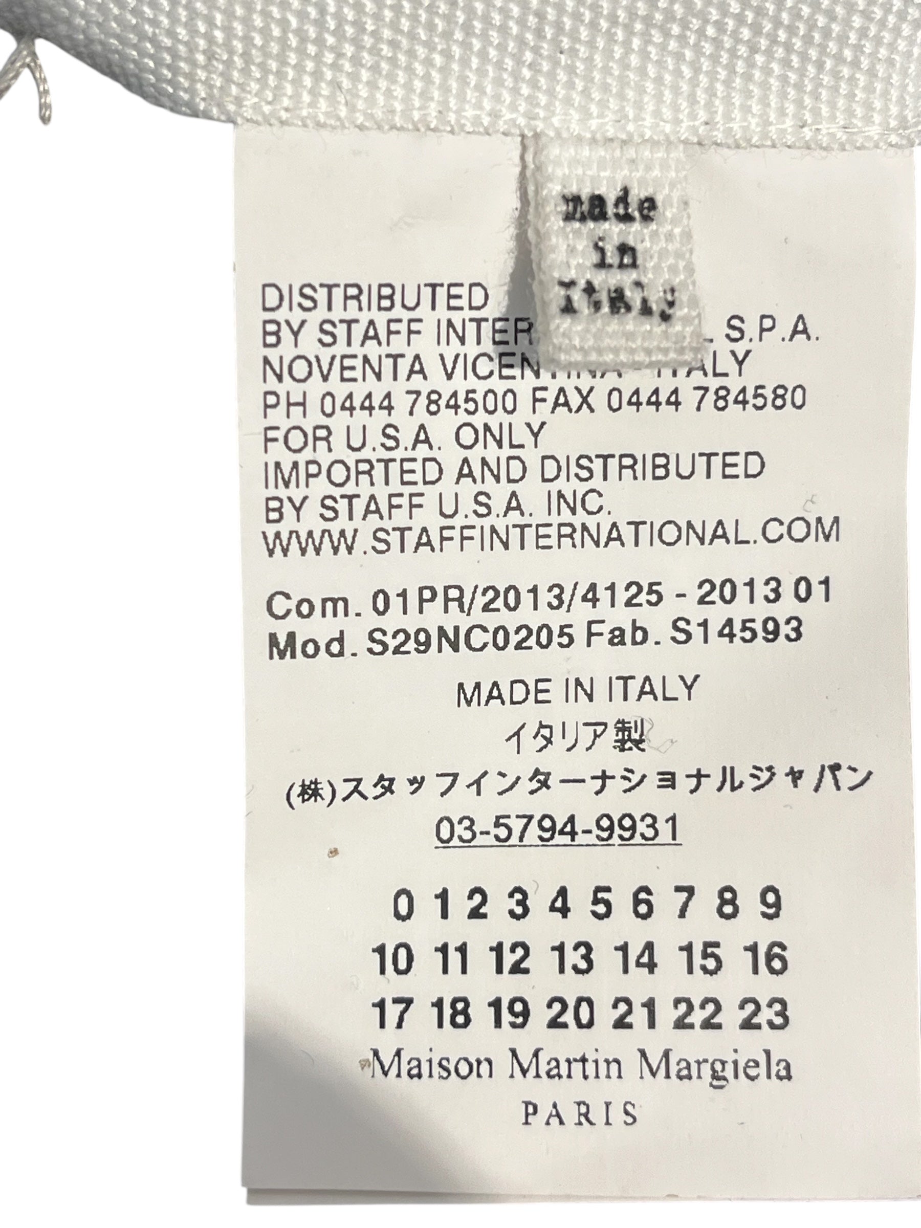 Maison Margiela/Dress/S/Cotton/BLK/ARTISANAL LINE SINCH WOVEN view 3