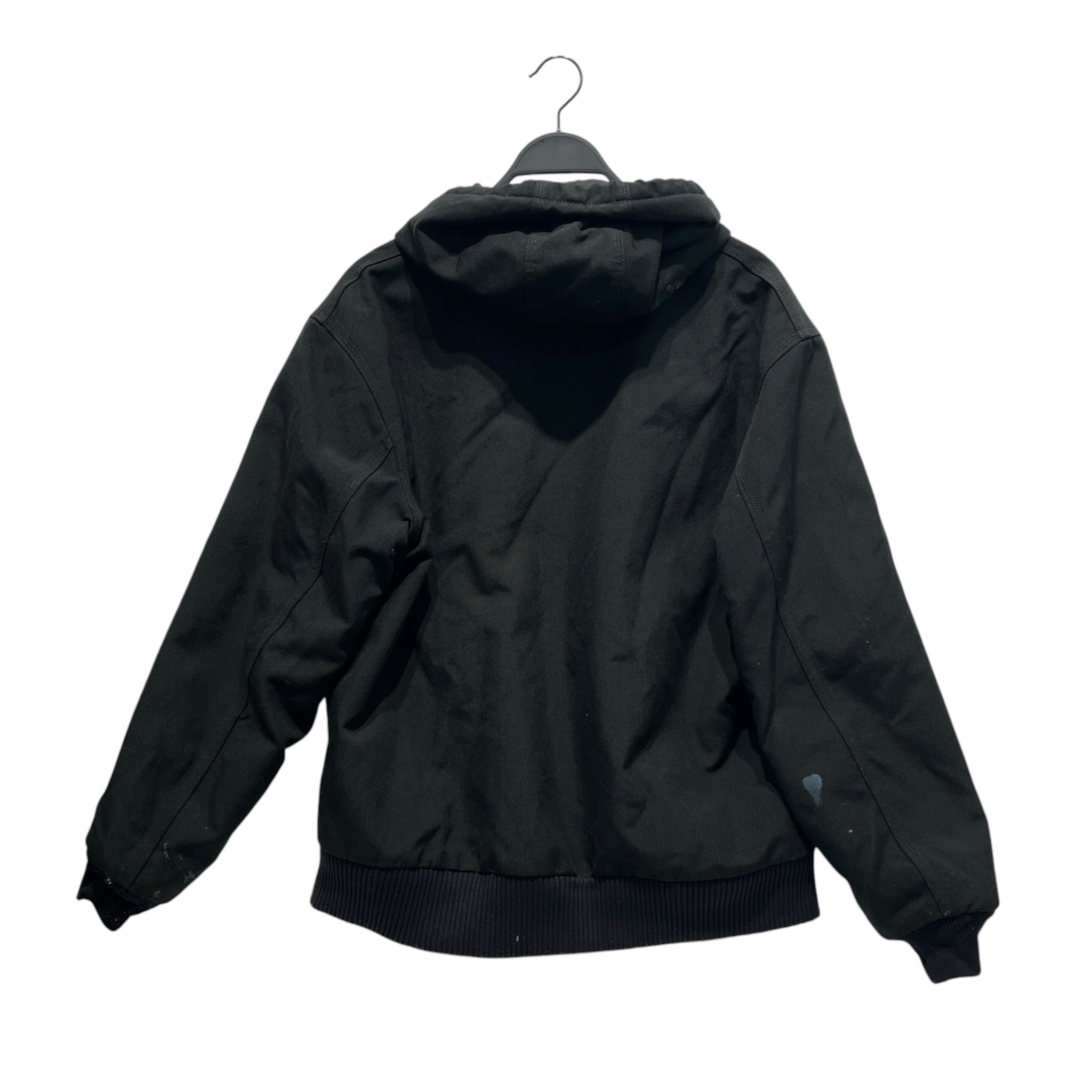 Carhartt/Quilted Jkt/M/Cotton/BLK/J131 Hooded Duck Quilted Jkt view 2