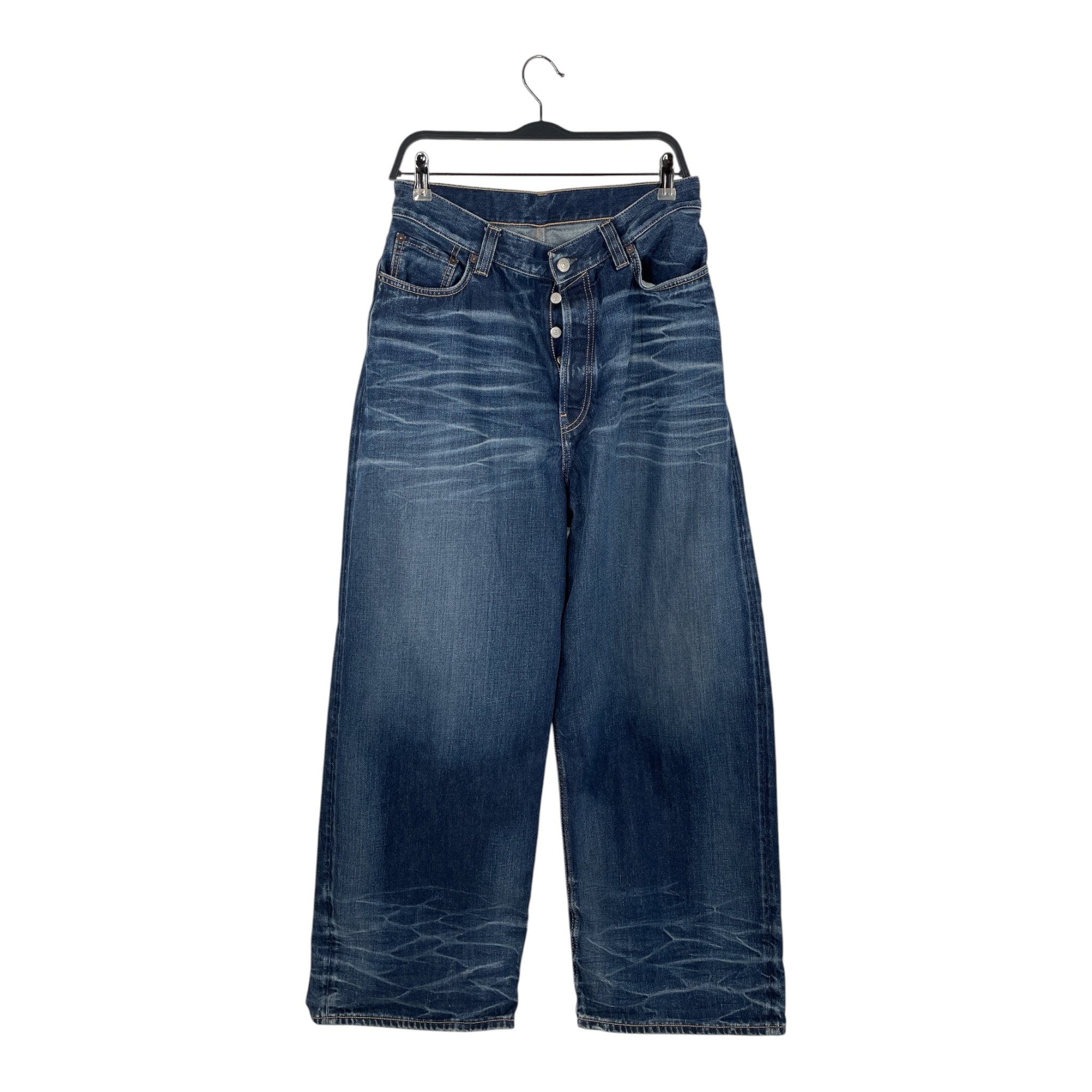 Acne Studios/Pants/36/Cotton/NVY/LINE WASH view 1