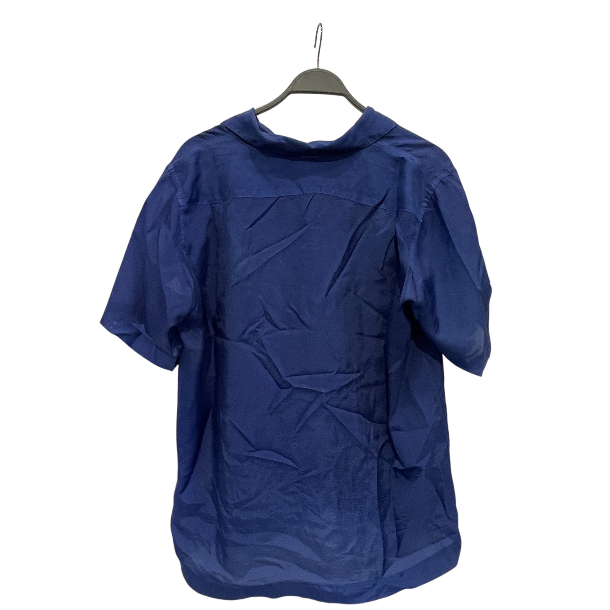 COMME des GARCONS/SS Shirt/M/Silk/BLU/Graphic/ view 2