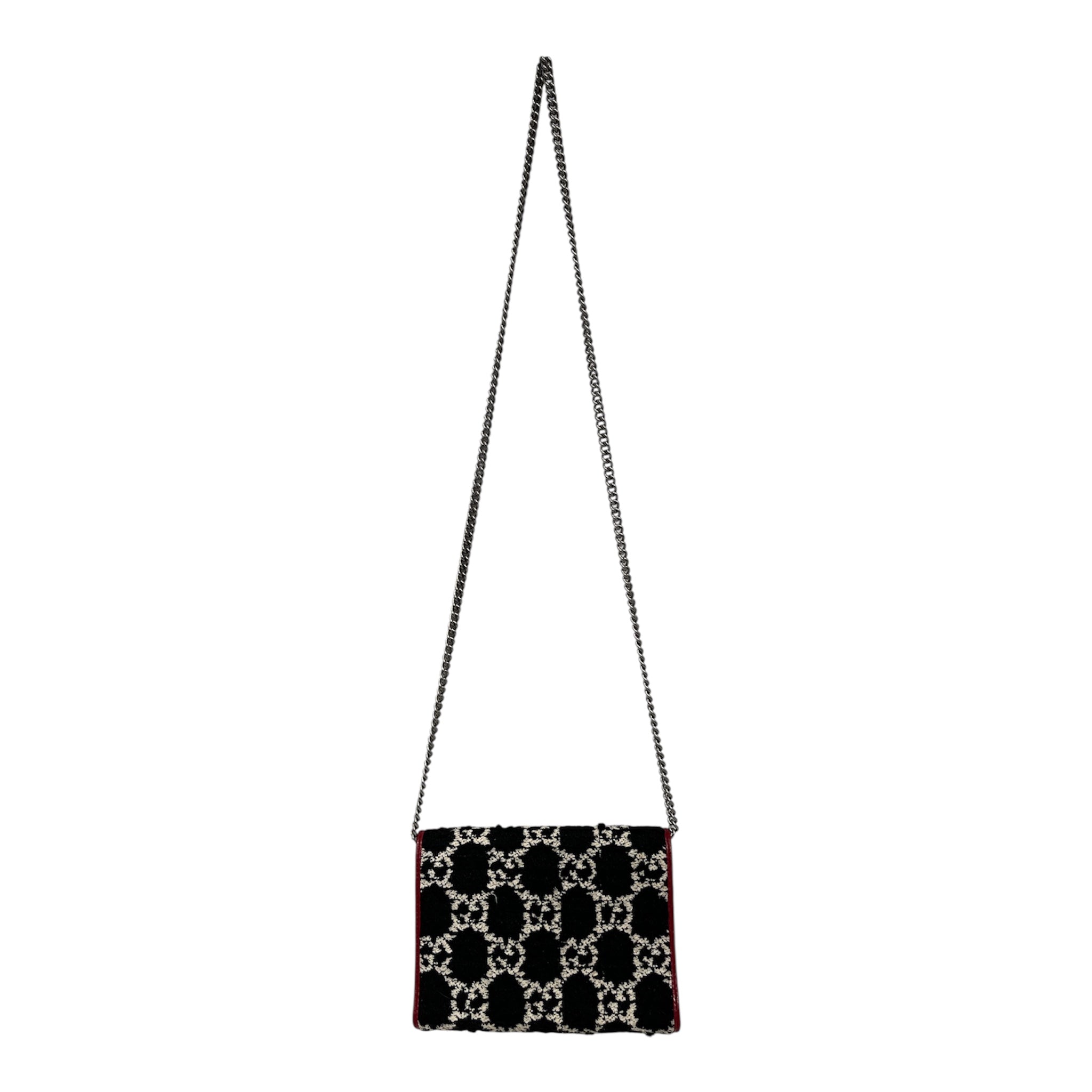 GUCCI/Cross Body Bag/All Over Print/Tweed/BLK/401231493075 view 2
