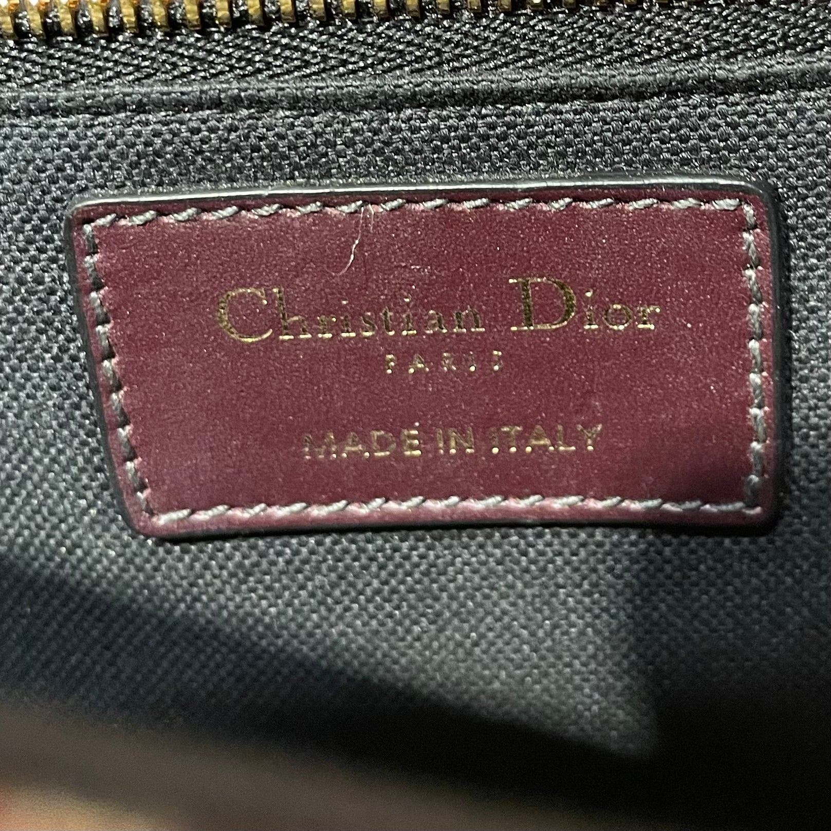Christian Dior/Cross Body Bag/Monogram/Cotton/BRD/bo-1119 view 3