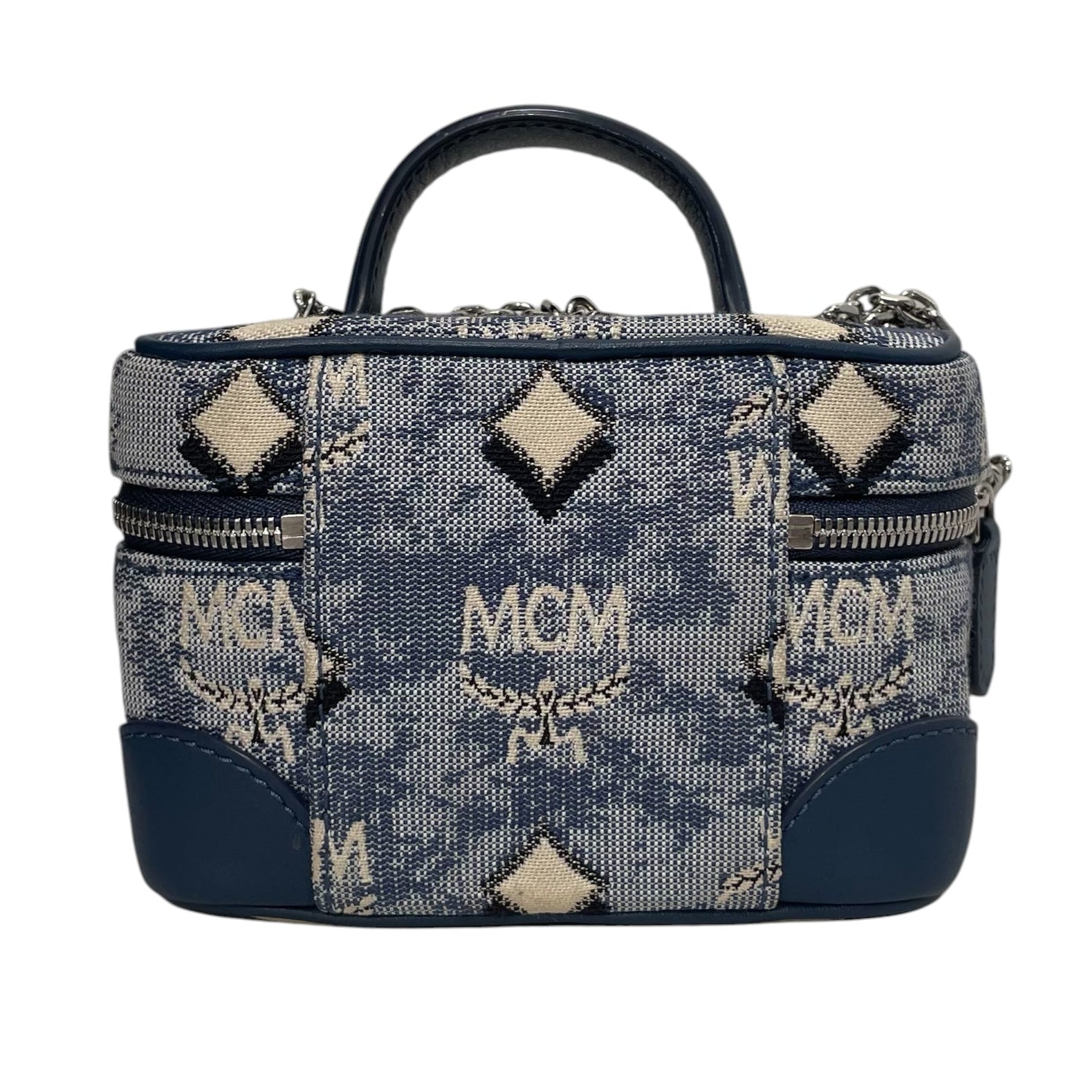MCM/Cross Body Bag/Monogram/BLU/MINI ROCKSTAR VANITY view 2