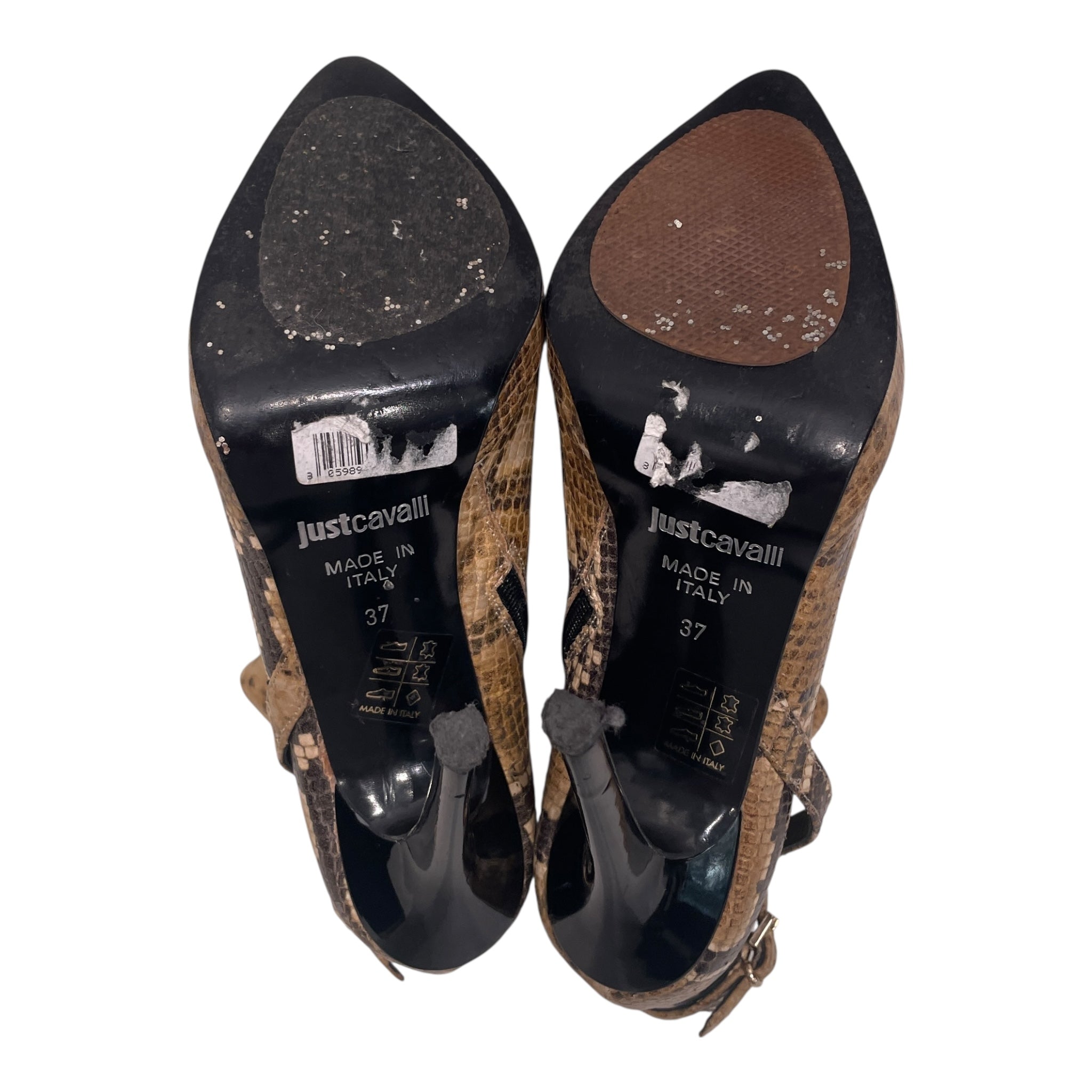 Just cavalli/Heels/EU 37/Animal Pattern/Leather/BEG/SNAKESKIN view 5