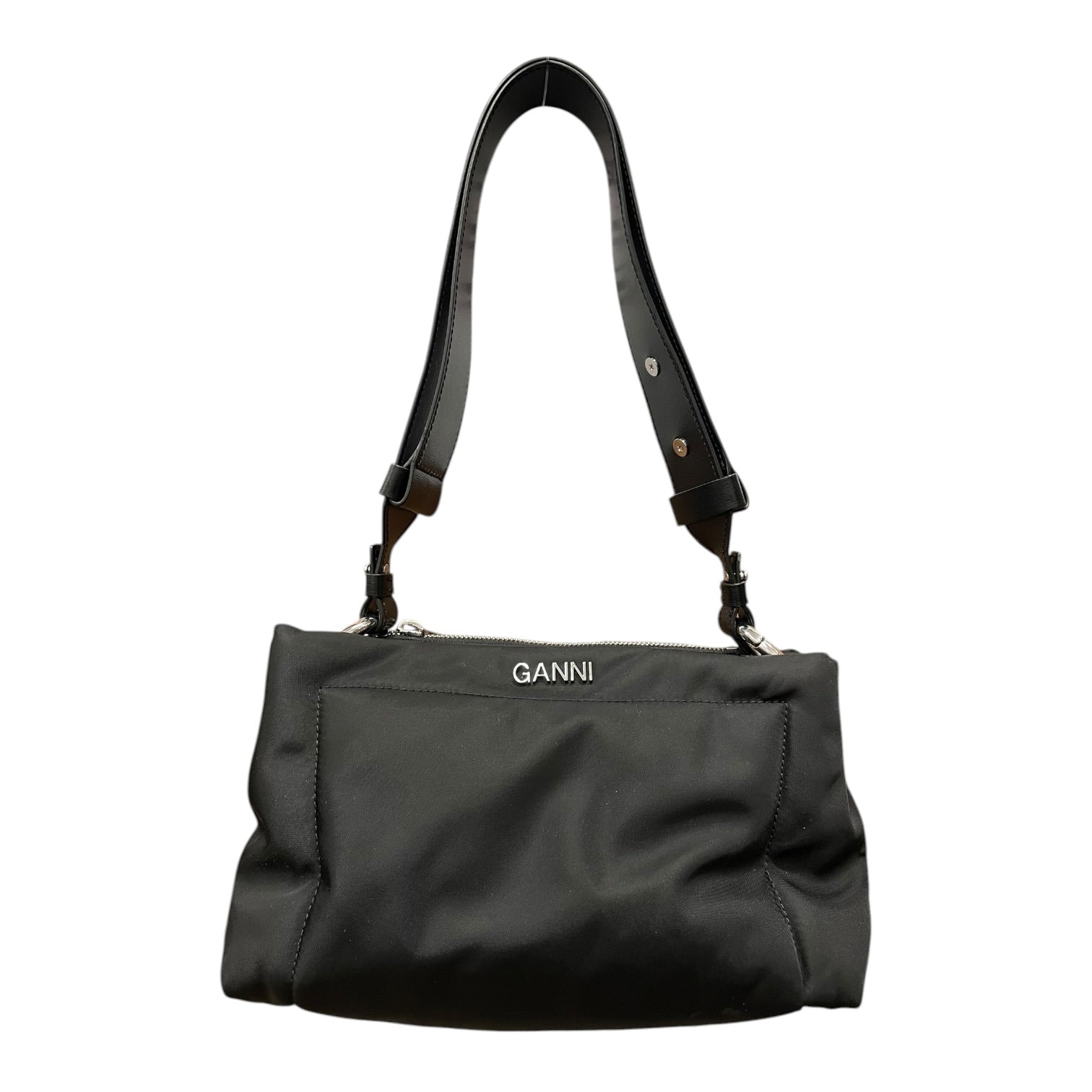 GANNI/Hand Bag/Polyester/BLK/bb.b5858 view 1