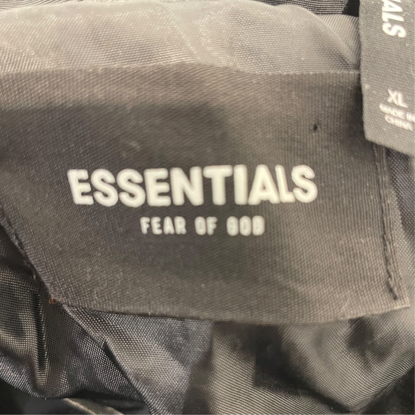 FOG ESSENTIALS/Puffer Jkt/XL/Cotton/BLK/RN#090233/TURTLE NECK ZIP UP view 3