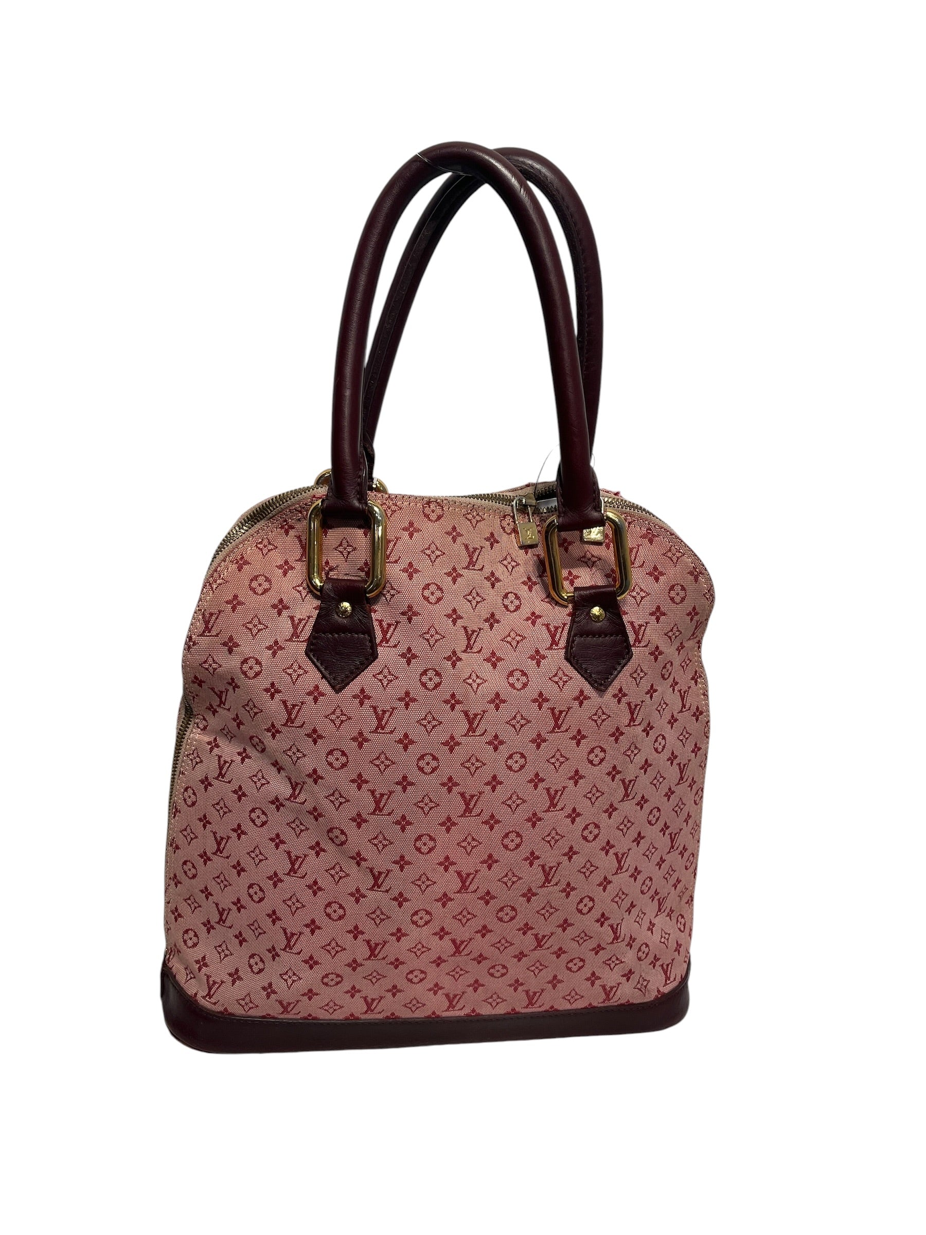 LOUIS VUITTON/Tote Bag/Monogram/Cotton/PNK/ALMA HAUT MINI LIN view 3