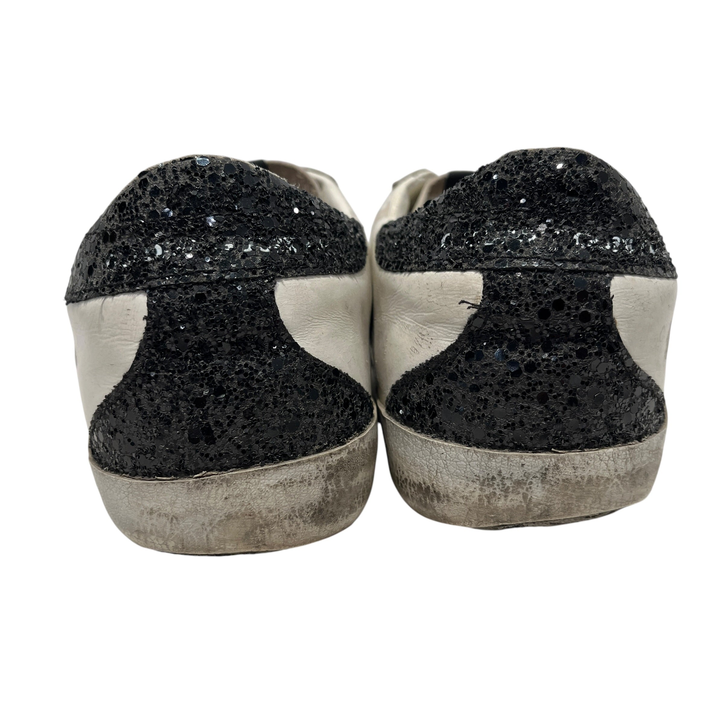 GOLDEN GOOSE/Low-Sneakers/US 6/Leather/WHT/golden star view 21