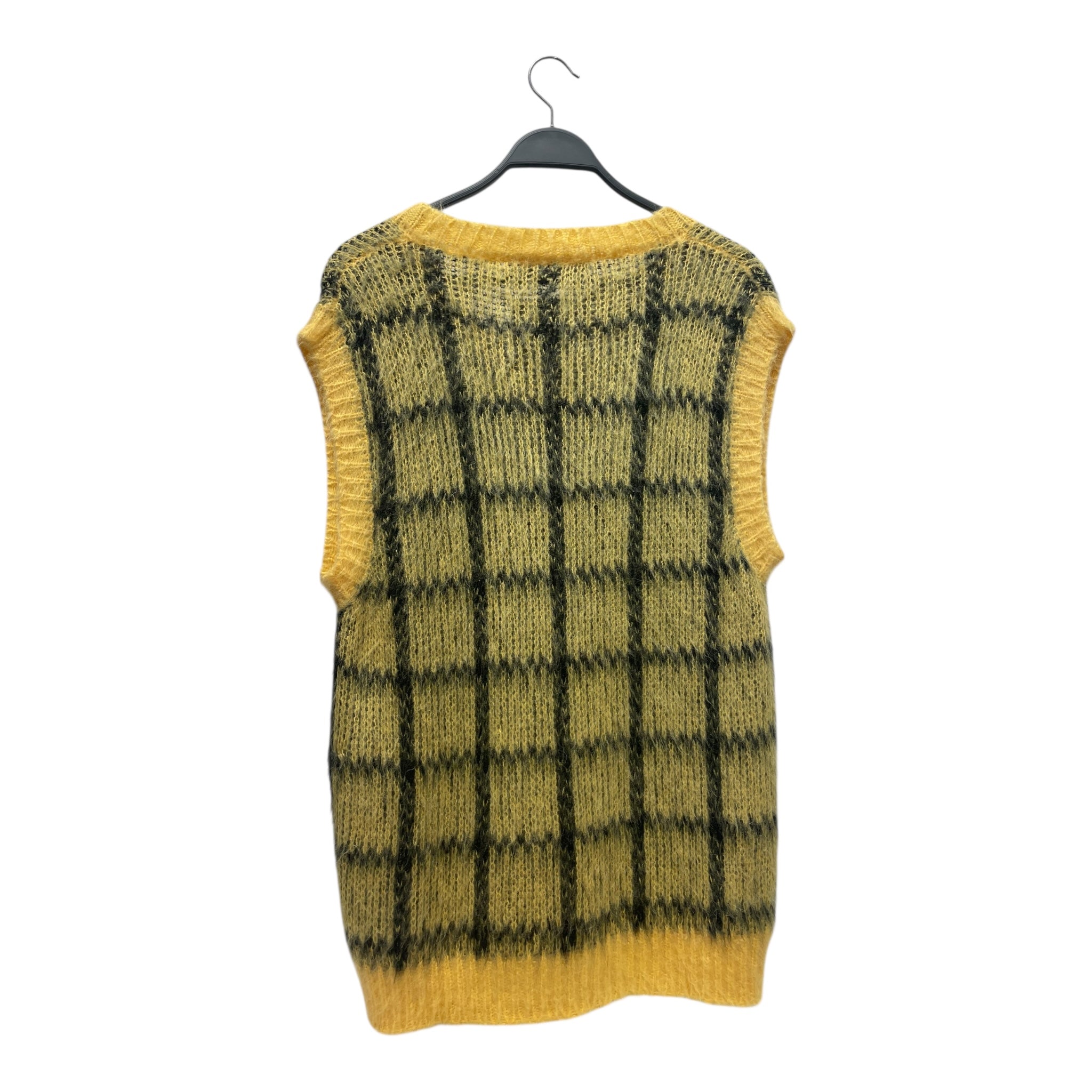MARNI/Vest/48/Plaid/Mohair/YEL/FUZZY WUZZY view 2