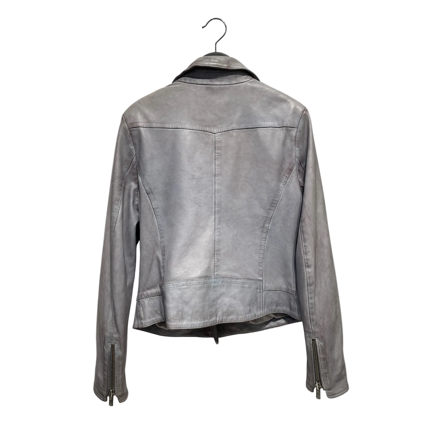 Schyia/Jacket/38/Leather/GRY/Discoloration view 2