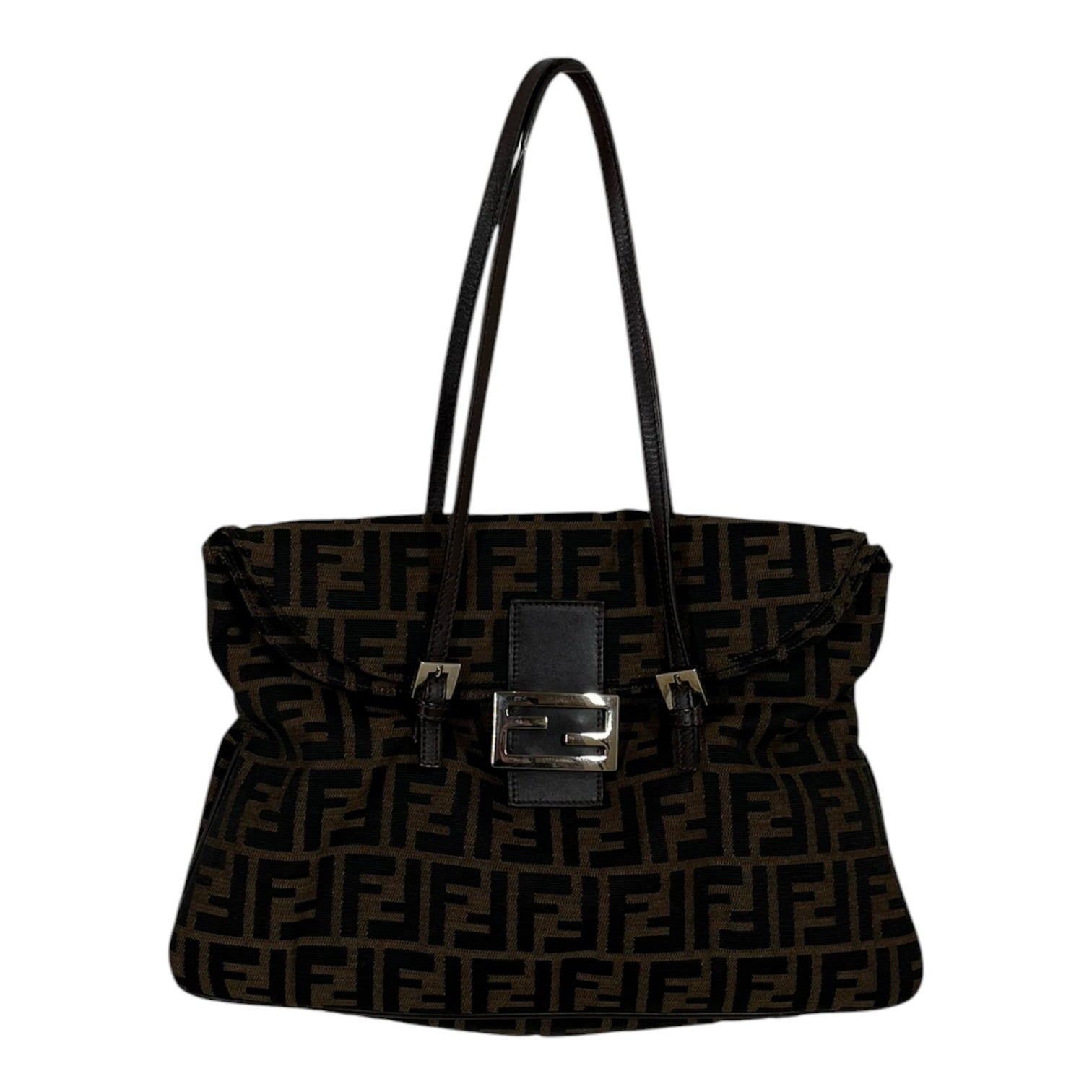 FENDI/Bag/Monogram/Cotton/BRW/ZUCCHINO MAMA BAGUETTE view 1