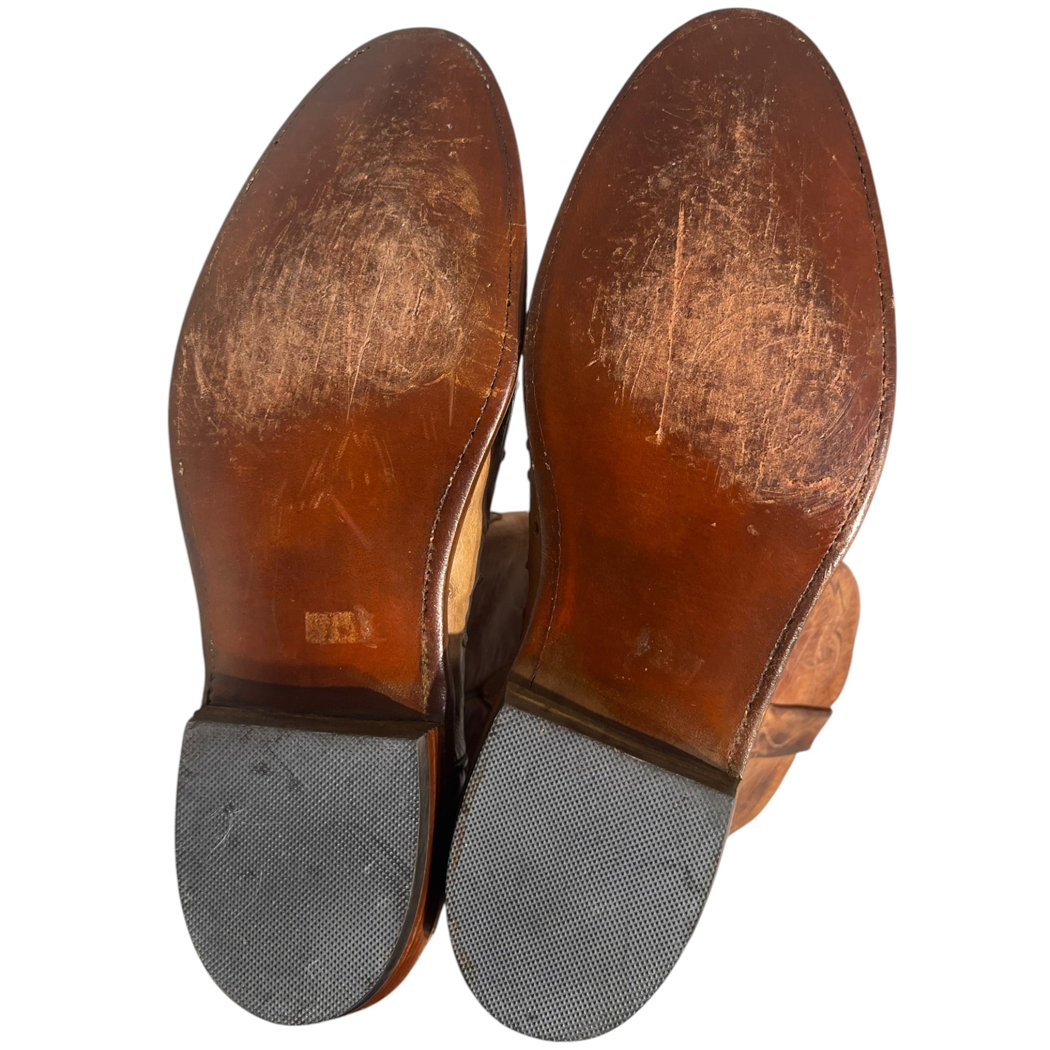 Lucchese/Cowboy Boots/US 10.5/Leather/BRW/Zane view 3