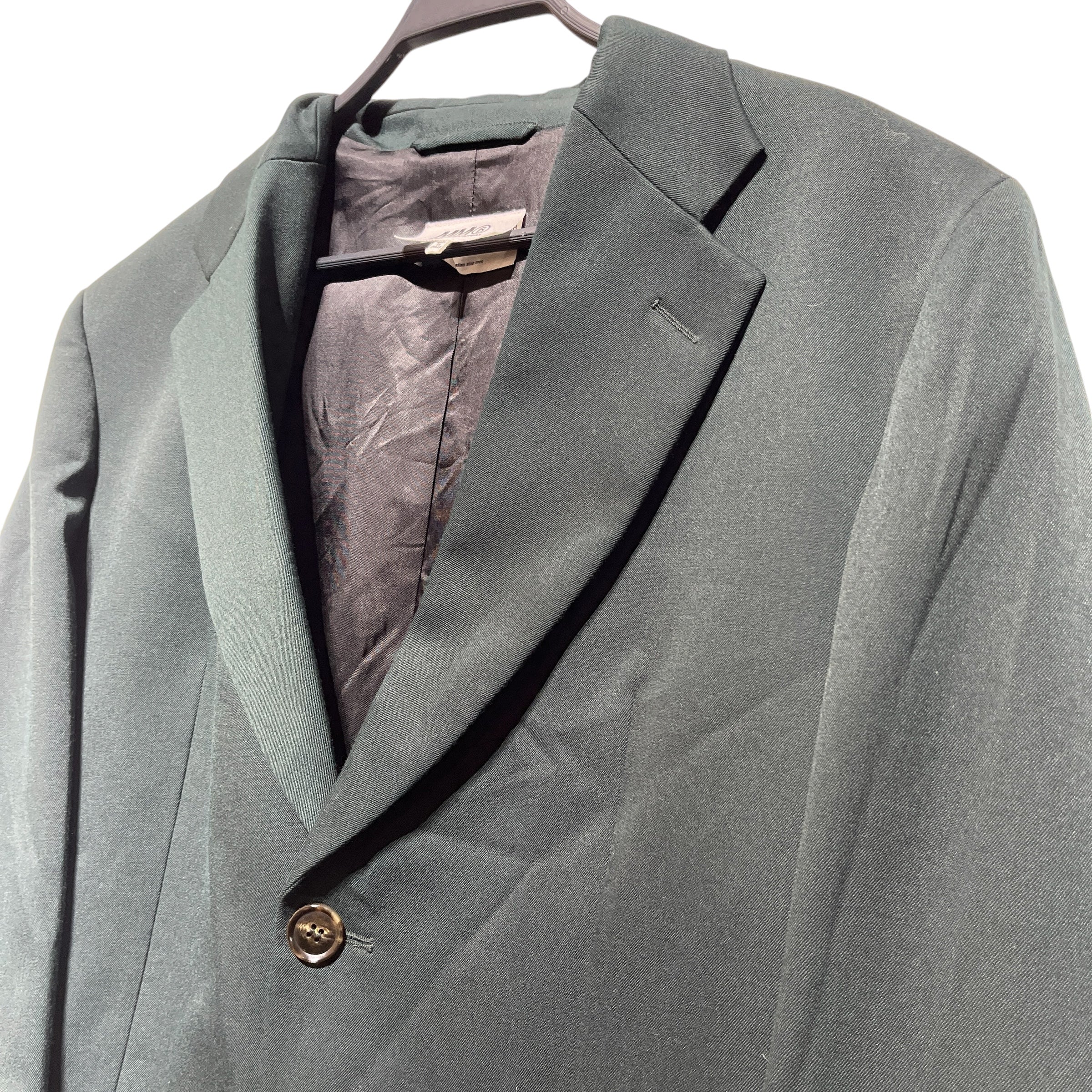 Maison Margiela/Tailored Jkt/48/GRN/ELBOW PATCH view 2