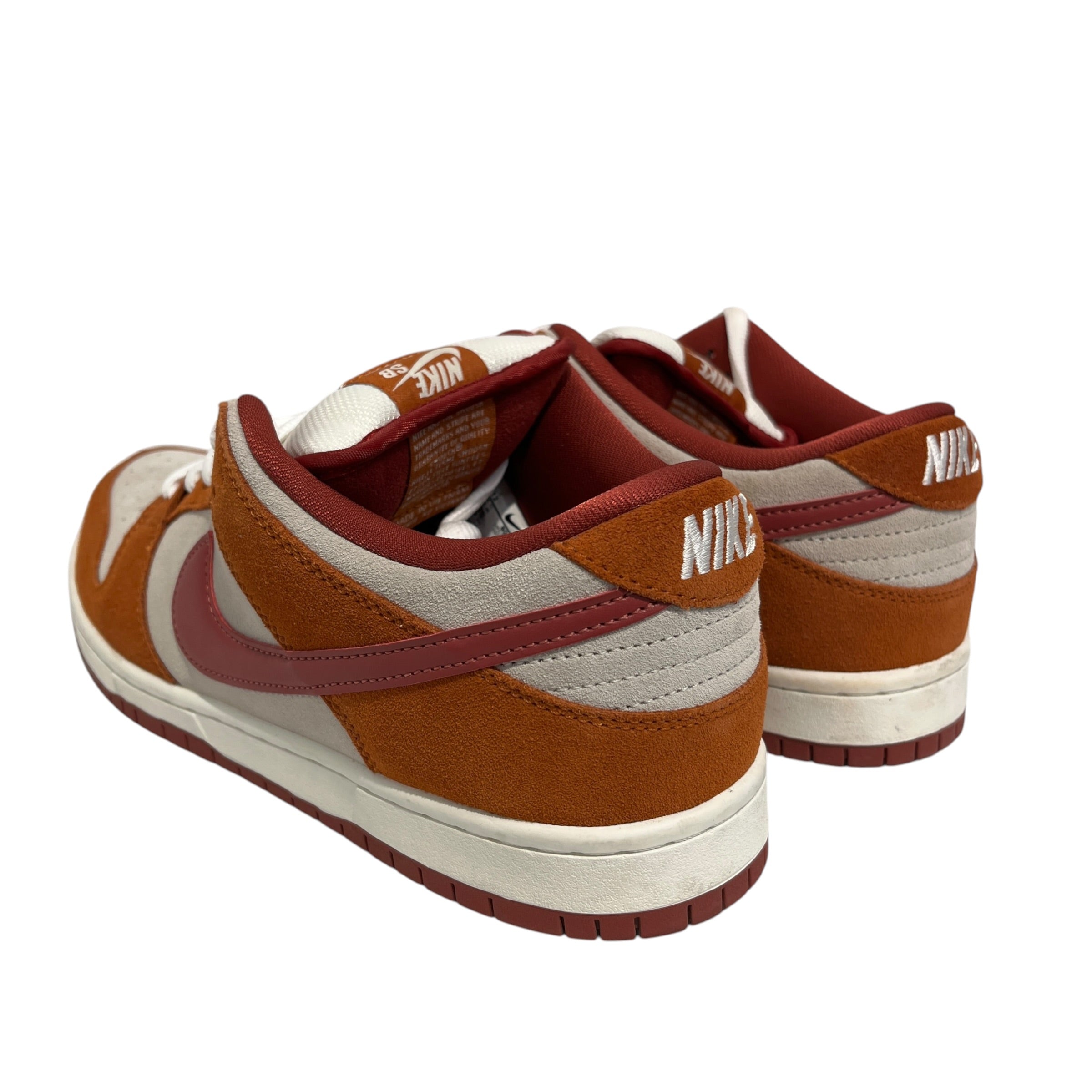 NIKE SB/Low-Sneakers/US 12/Suede/ORN/cedar dunk low view 2
