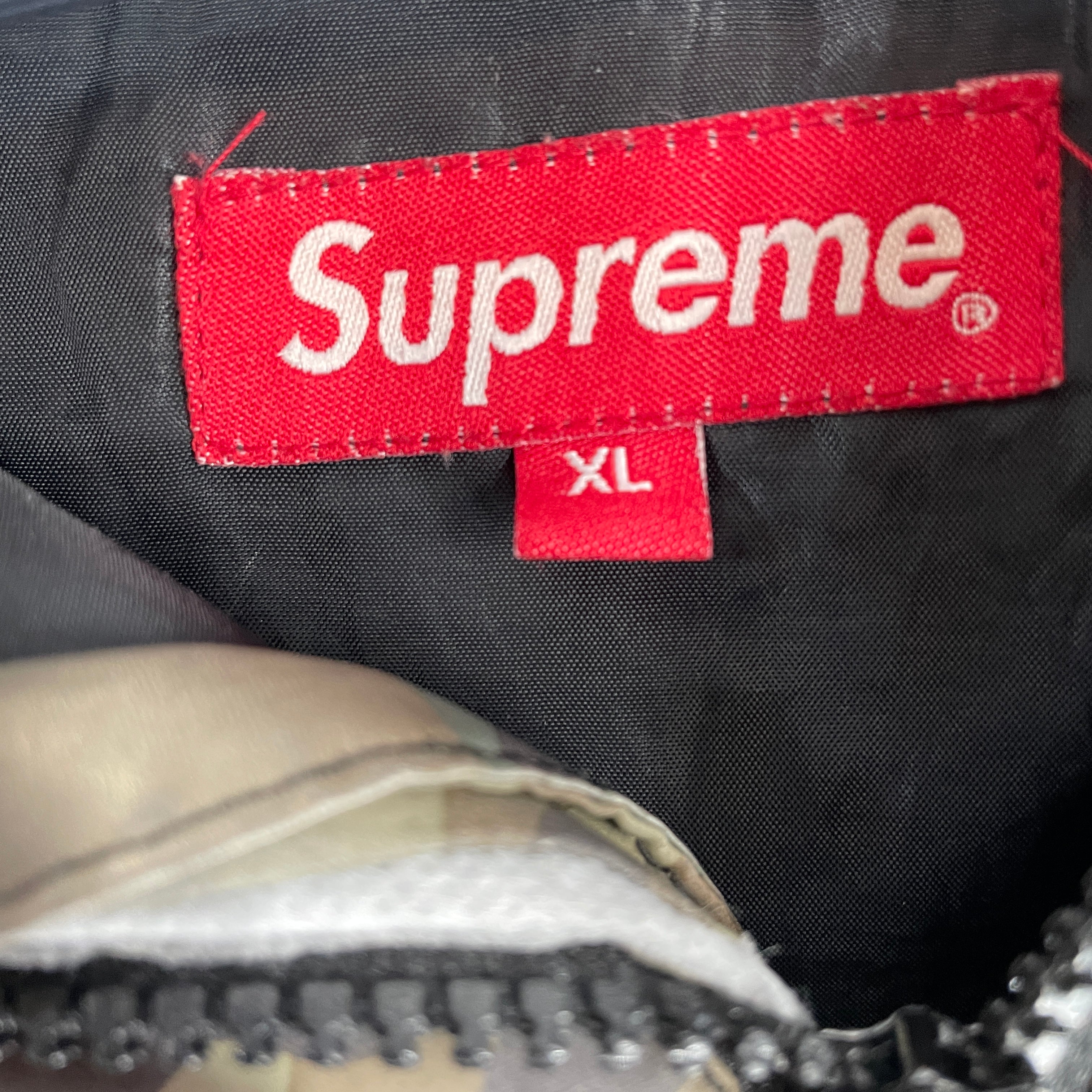 Supreme/Puffer Jkt/XL/Nylon/GRN/Camouflage/FW18 REFELCTIVE CAMO DOWN JKT view 3