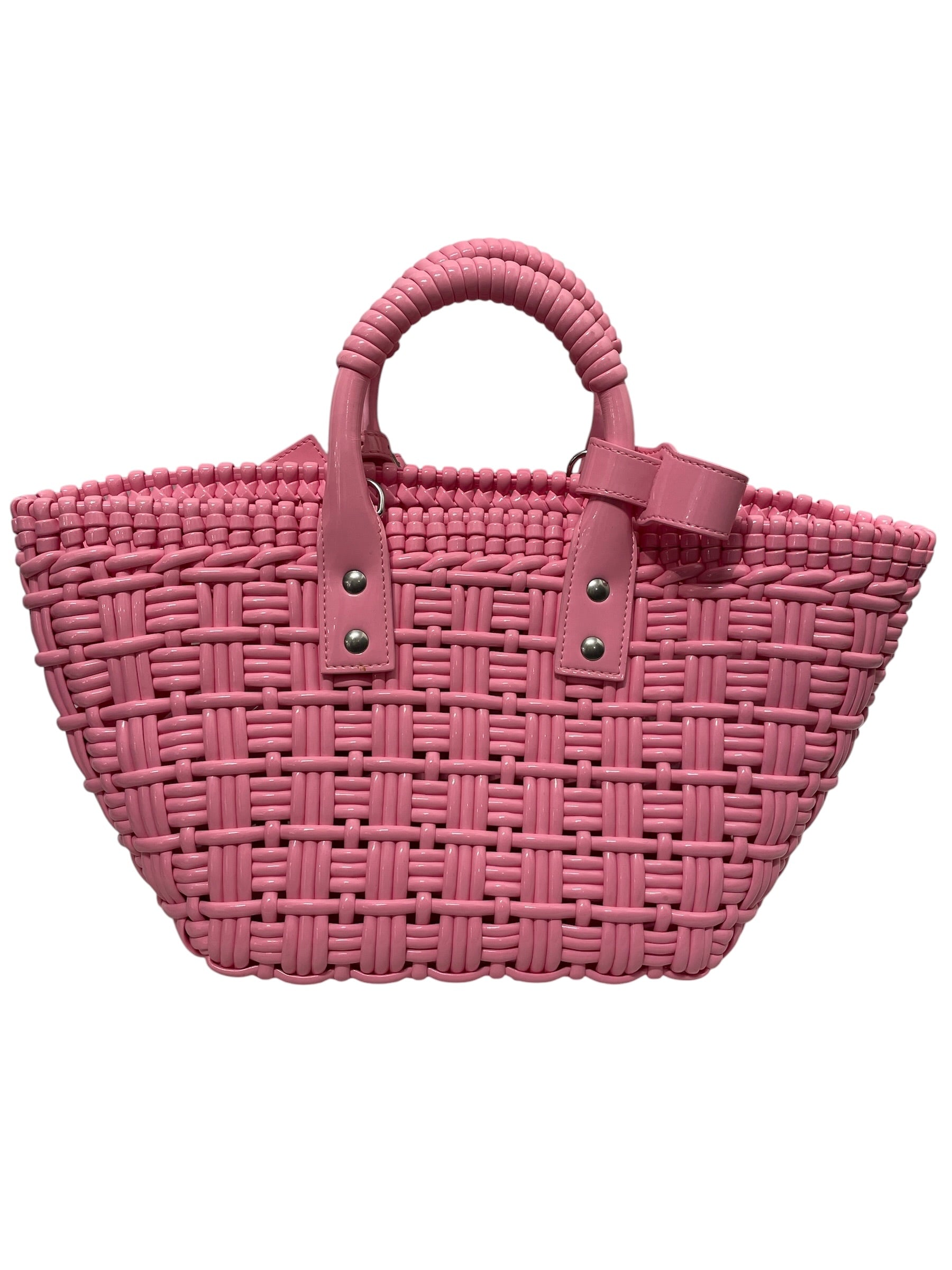 BALENCIAGA/Bag/PNK/BISTRO BASKET W/STRAP view 2