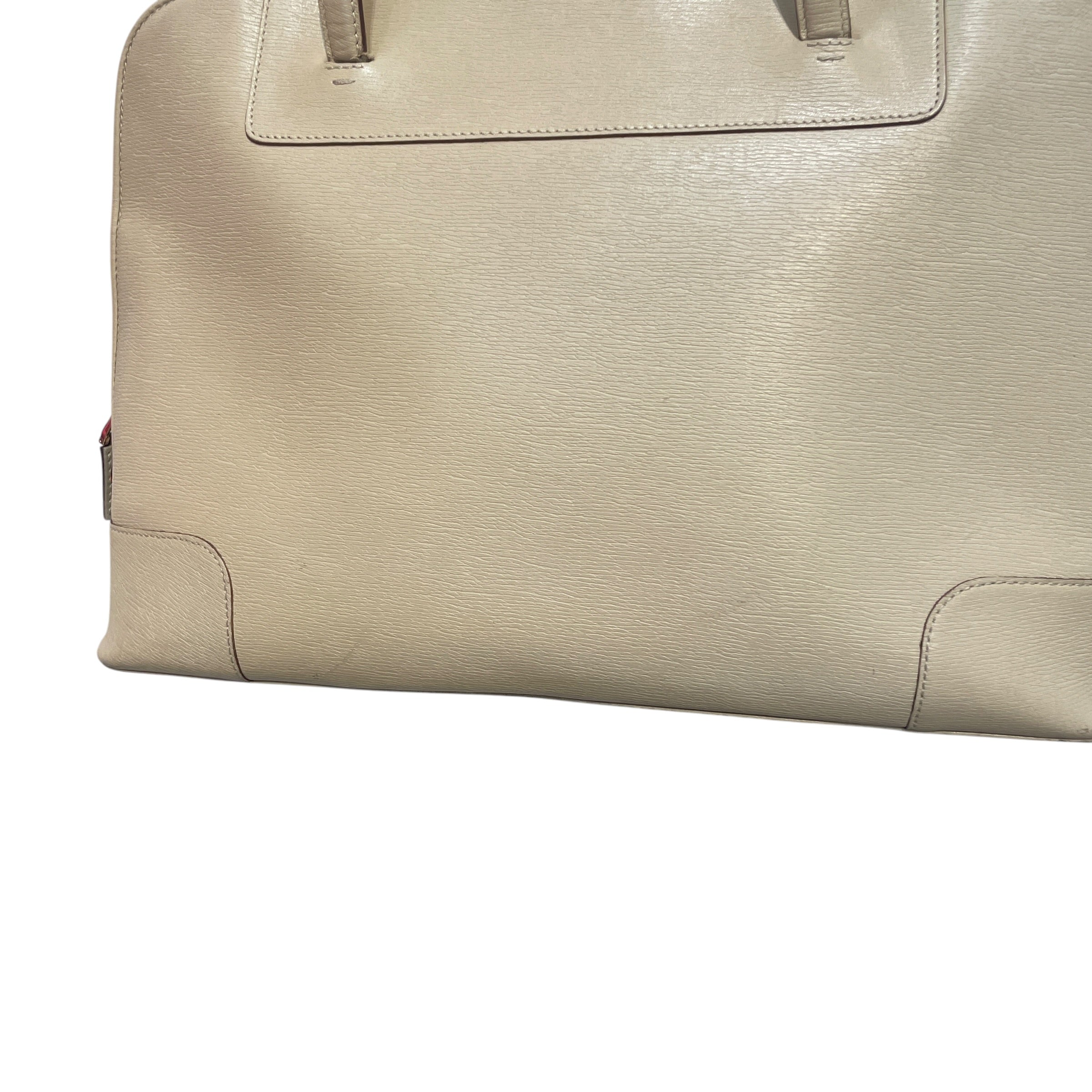 GUCCI/Tote Bag/Leather/CRM/Leather Tote Shoulder Bag view 5