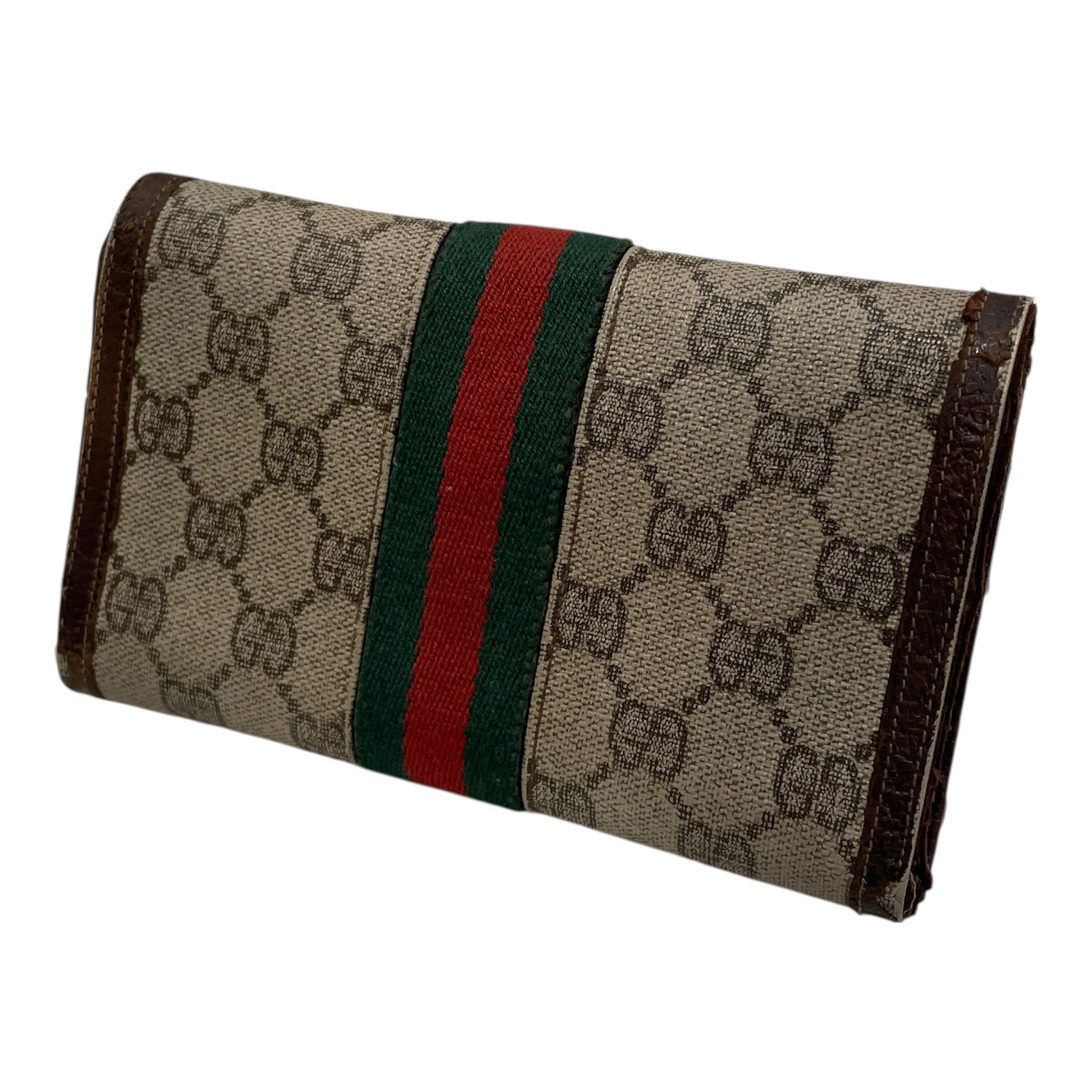 GUCCI/Vintage/Wallet/Monogram/Cotton/CML/GG SUPREME WRISTLET view 2