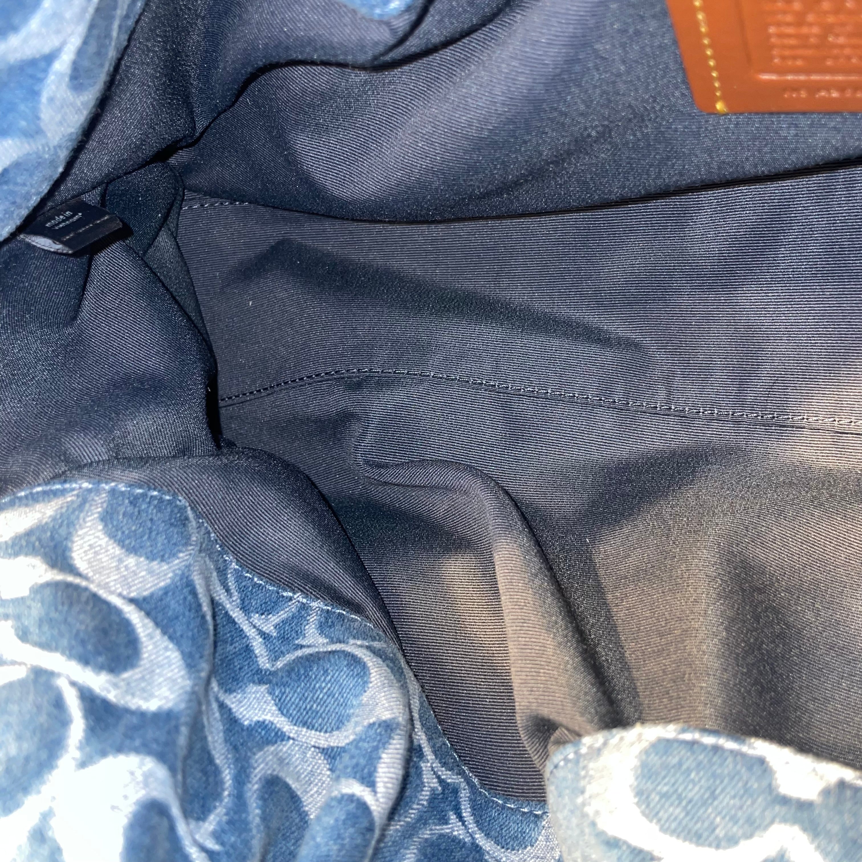 COACH/Cross Body Bag/Monogram/BLU/ view 4