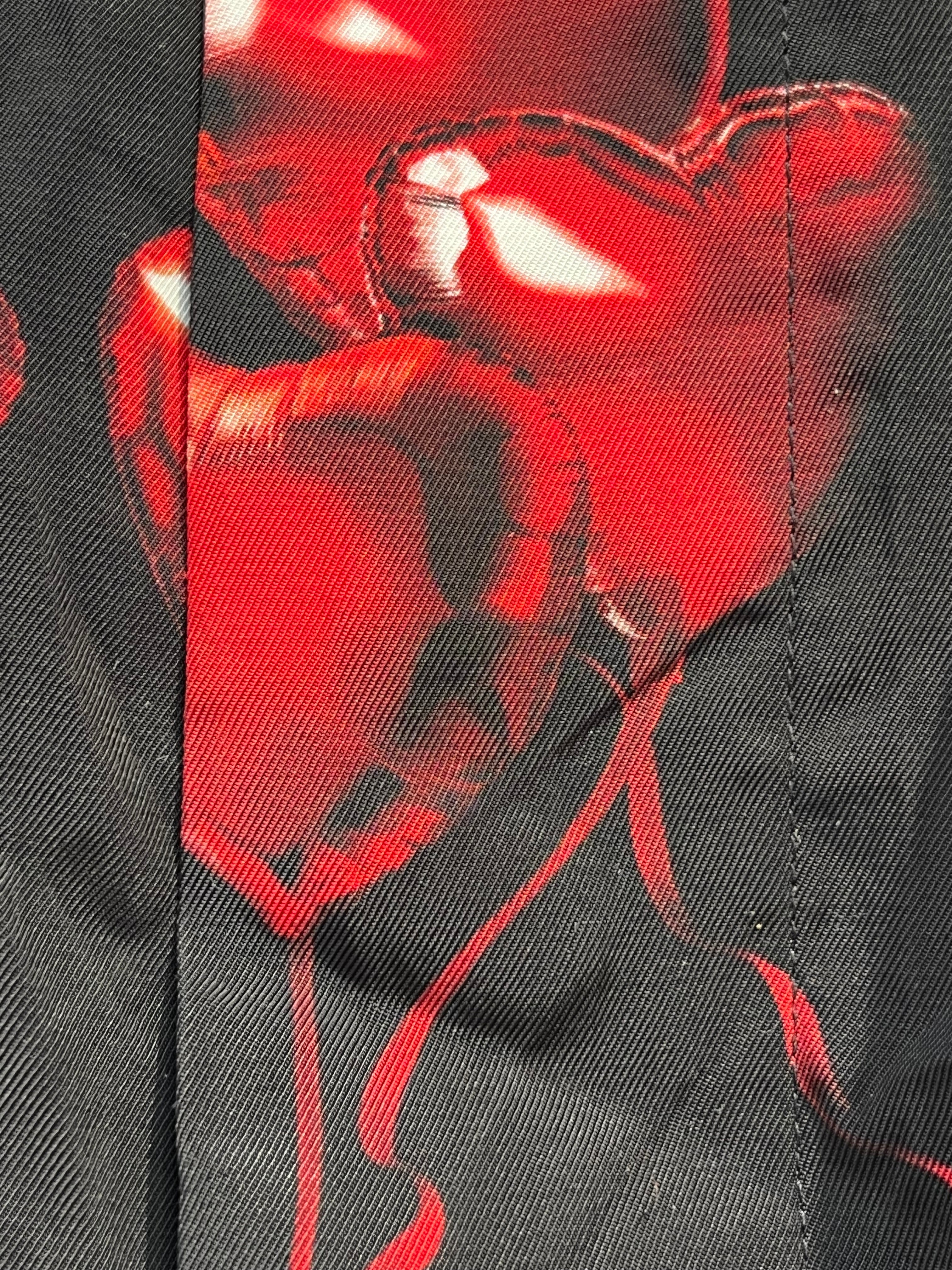 Alexander Wang/Shorts/XL/BLK/All Over Print/HEART CHERRY BALOON PRINT view 5