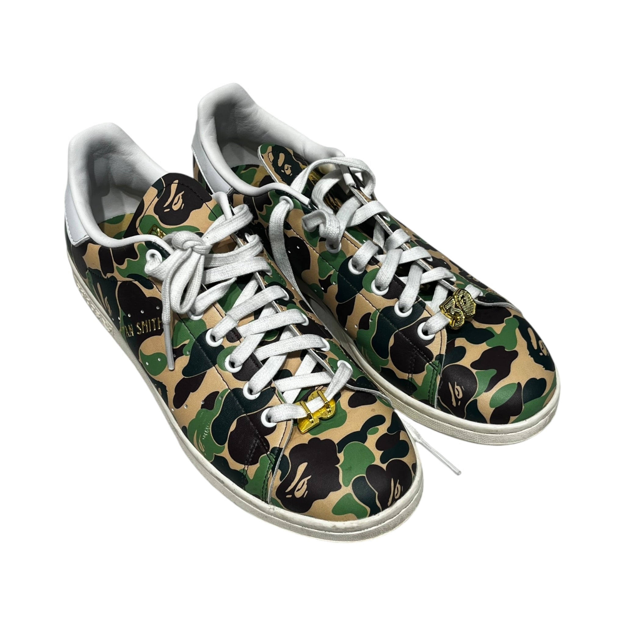 adidas/A BATHING APE/Low-Sneakers/US 10/Camouflage/GRN/ape 779001 view 1