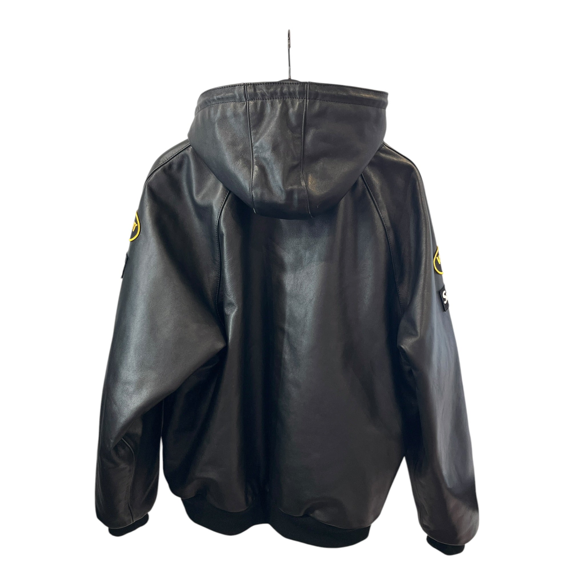 Supreme/VANSON/Leather Jkt/L/Leather/BLK/No Collar/F/W 24 HOODED WORK JACKET view 2
