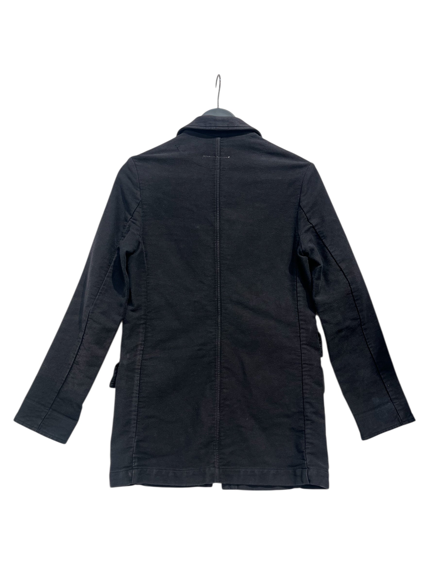 Martin Margiela/Jacket/38/Cotton/NVY/4 pocket heavy weight snaps view 2
